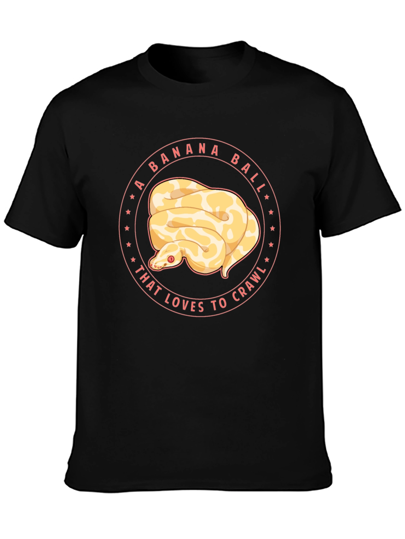 Banana Ball Python Graphic Tee