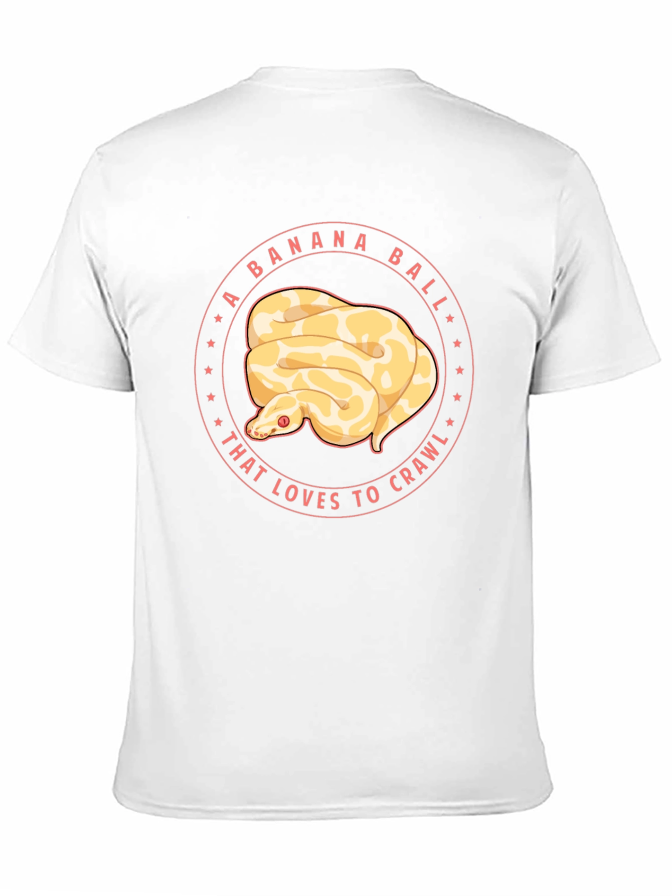 Banana Ball Python Graphic Tee