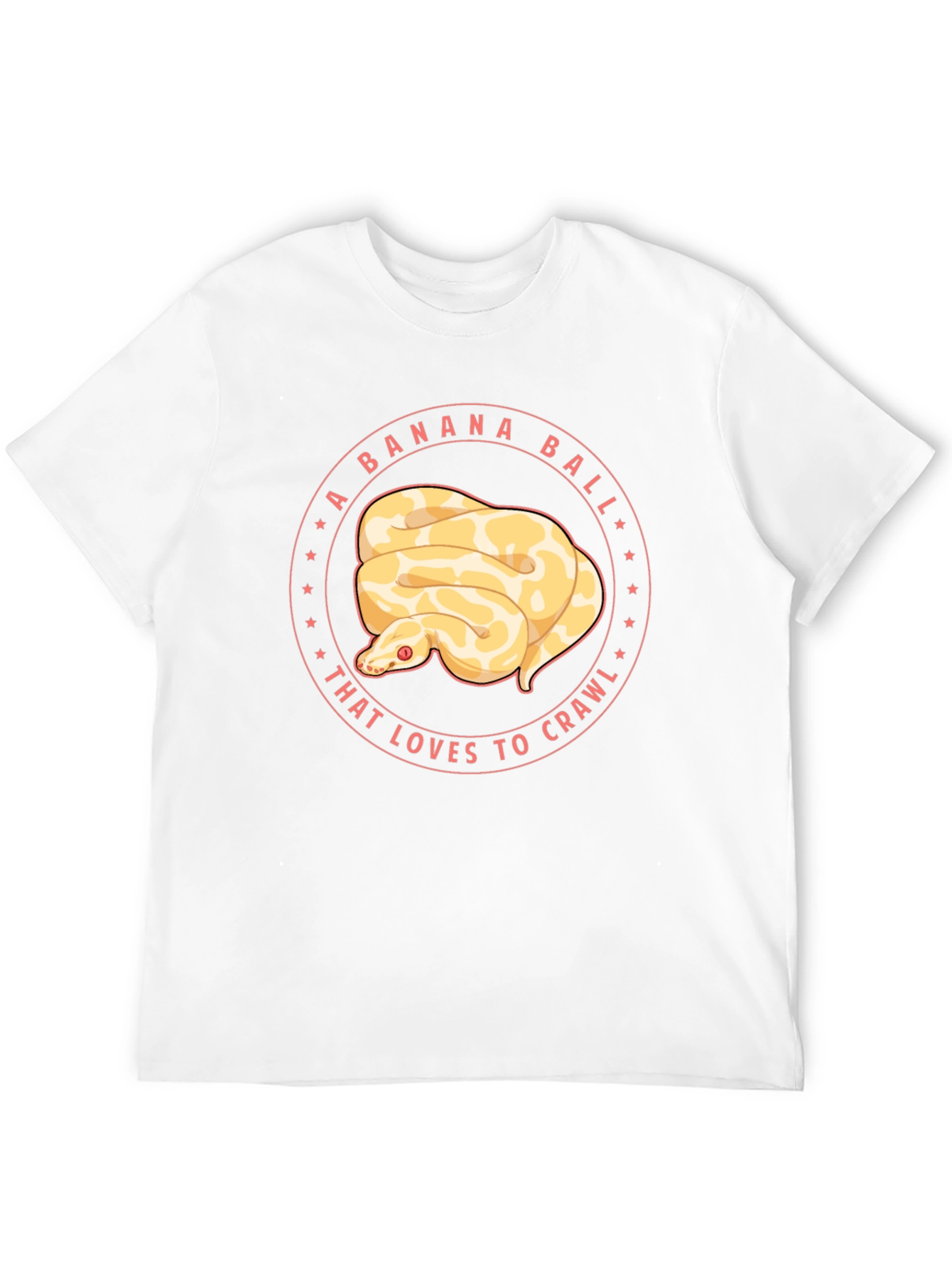 Banana Ball Python Graphic Tee