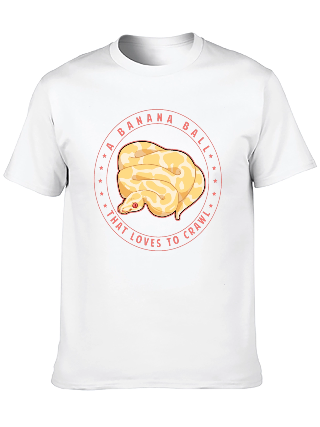 Banana Ball Python Graphic Tee