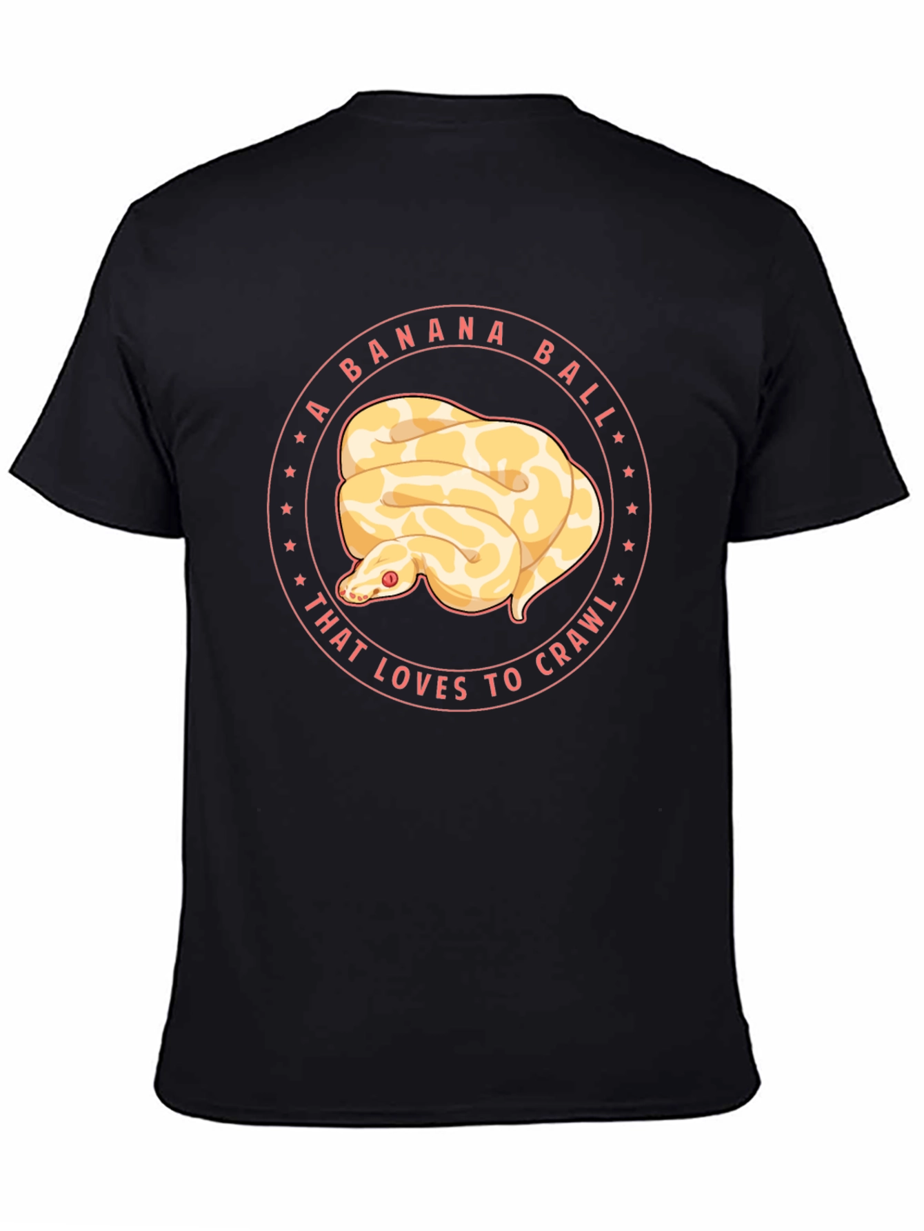 Banana Ball Python Graphic Tee