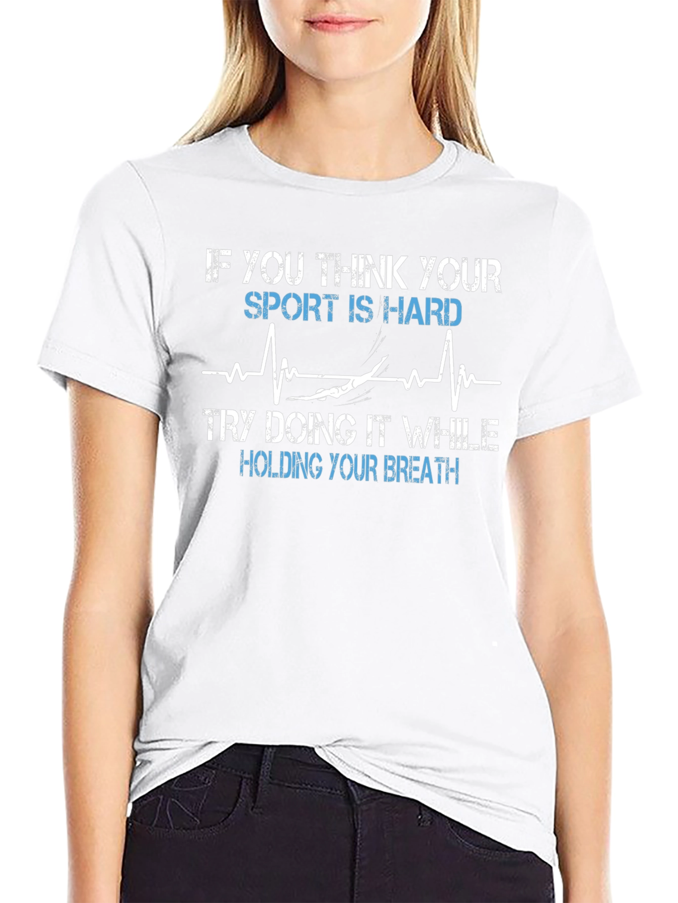 Funny Freediving T-Shirt - Hold Your Breath