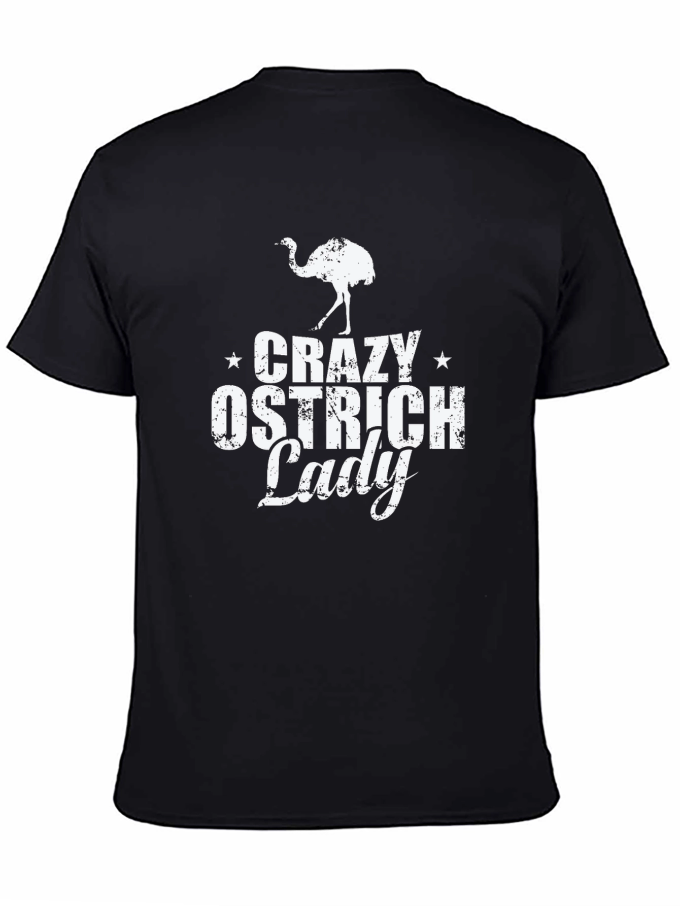 Crazy Ostrich Lady T-Shirt