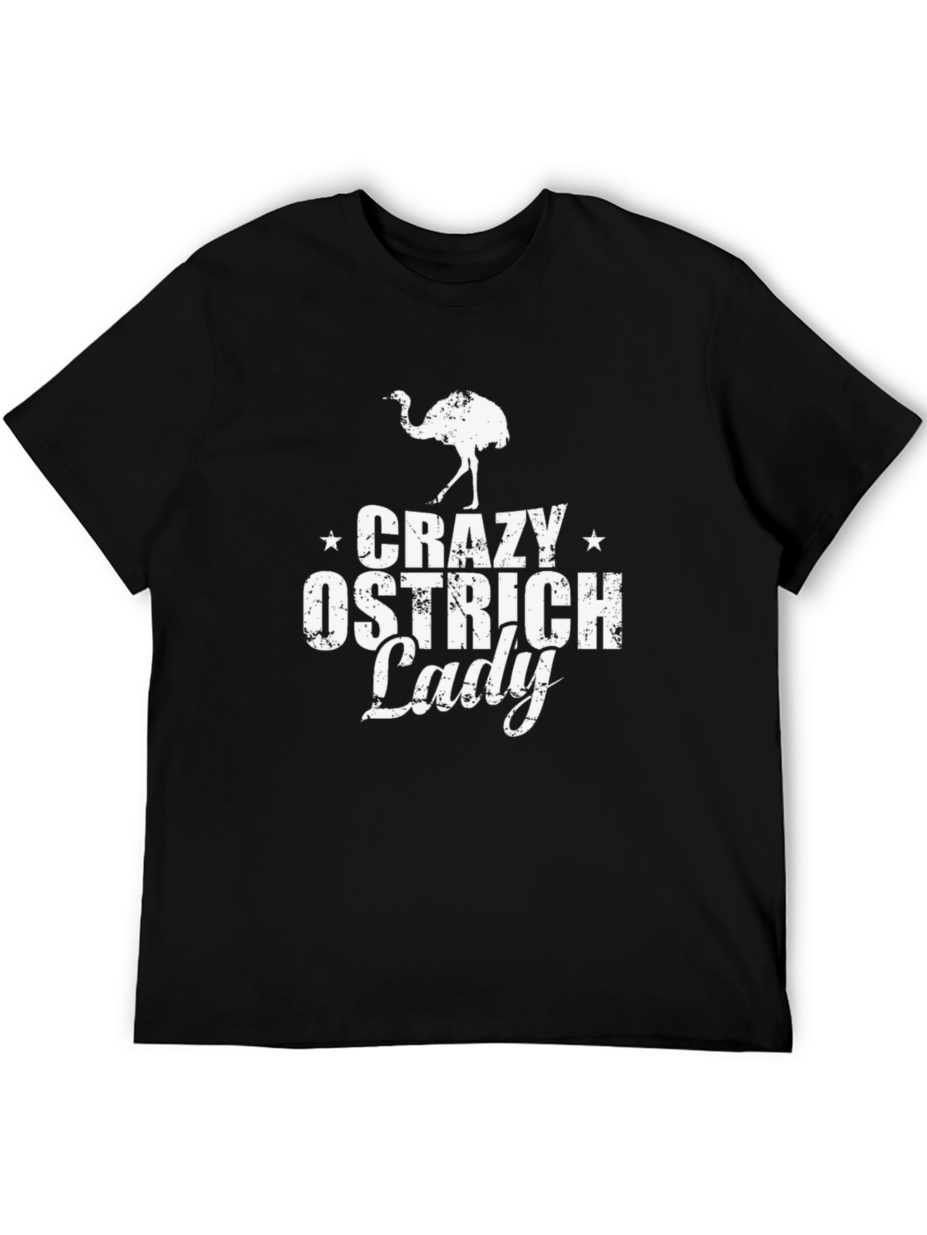 Crazy Ostrich Lady T-Shirt