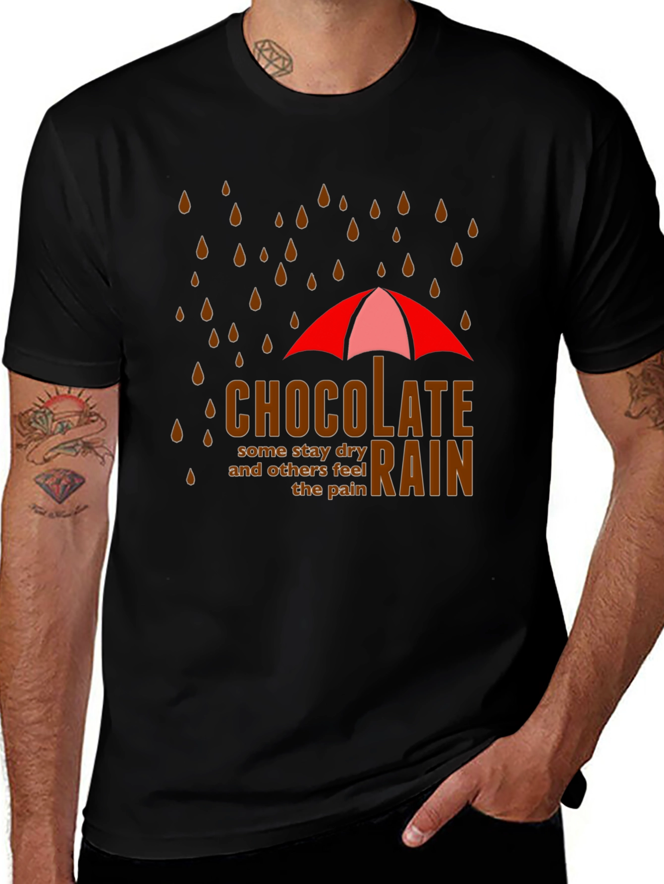 Chocolate Rain Graphic T-Shirt