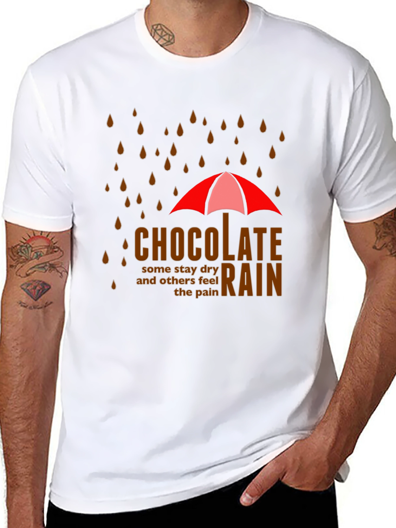 Chocolate Rain Graphic T-Shirt