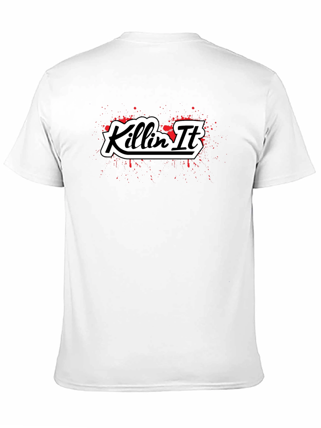 Killin It Graphic Tee - Black Cotton Blend T-Shirt
