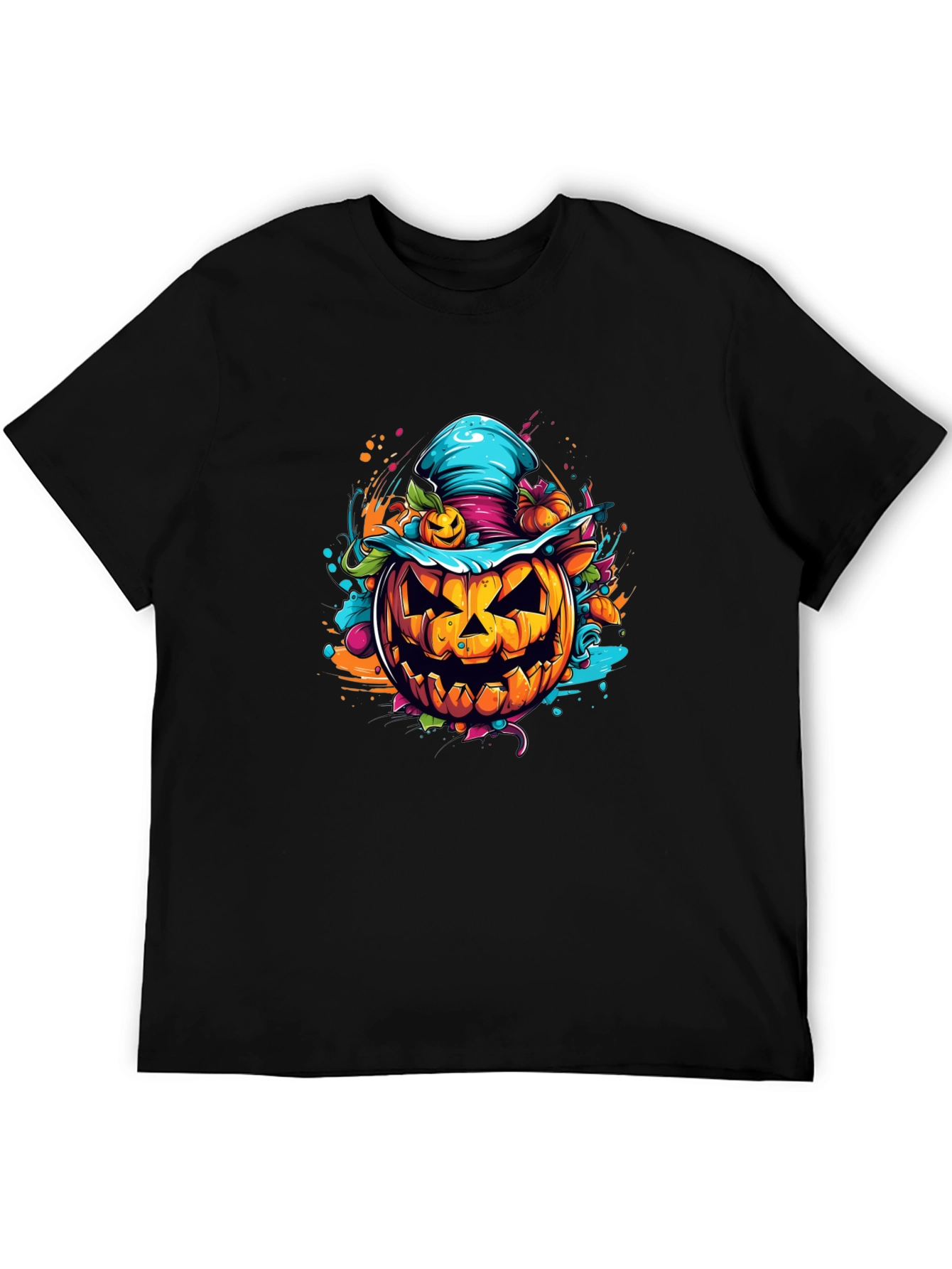 Halloween Pumpkin T-Shirt - Spooky Festive Tee