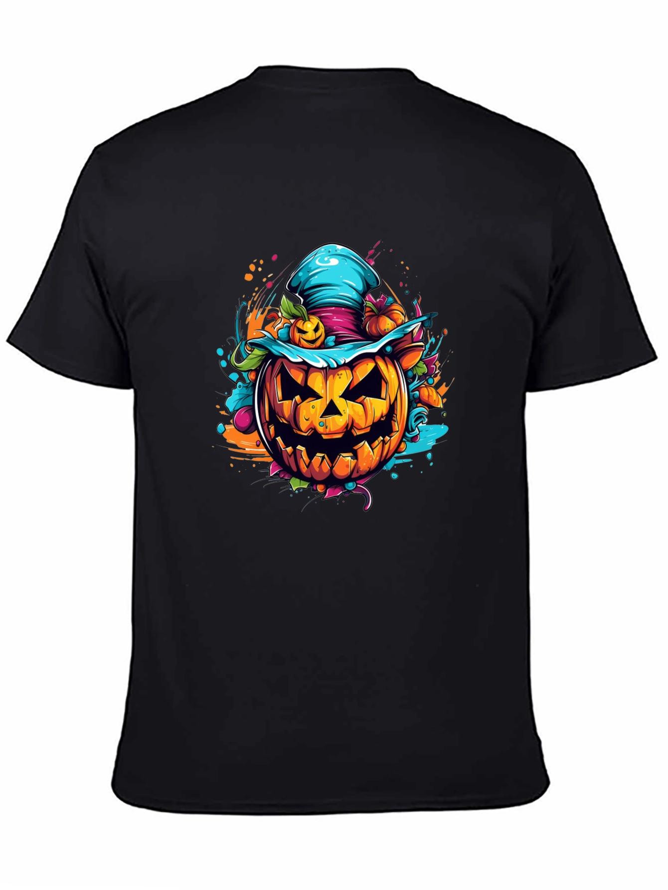 Halloween Pumpkin T-Shirt - Spooky Festive Tee