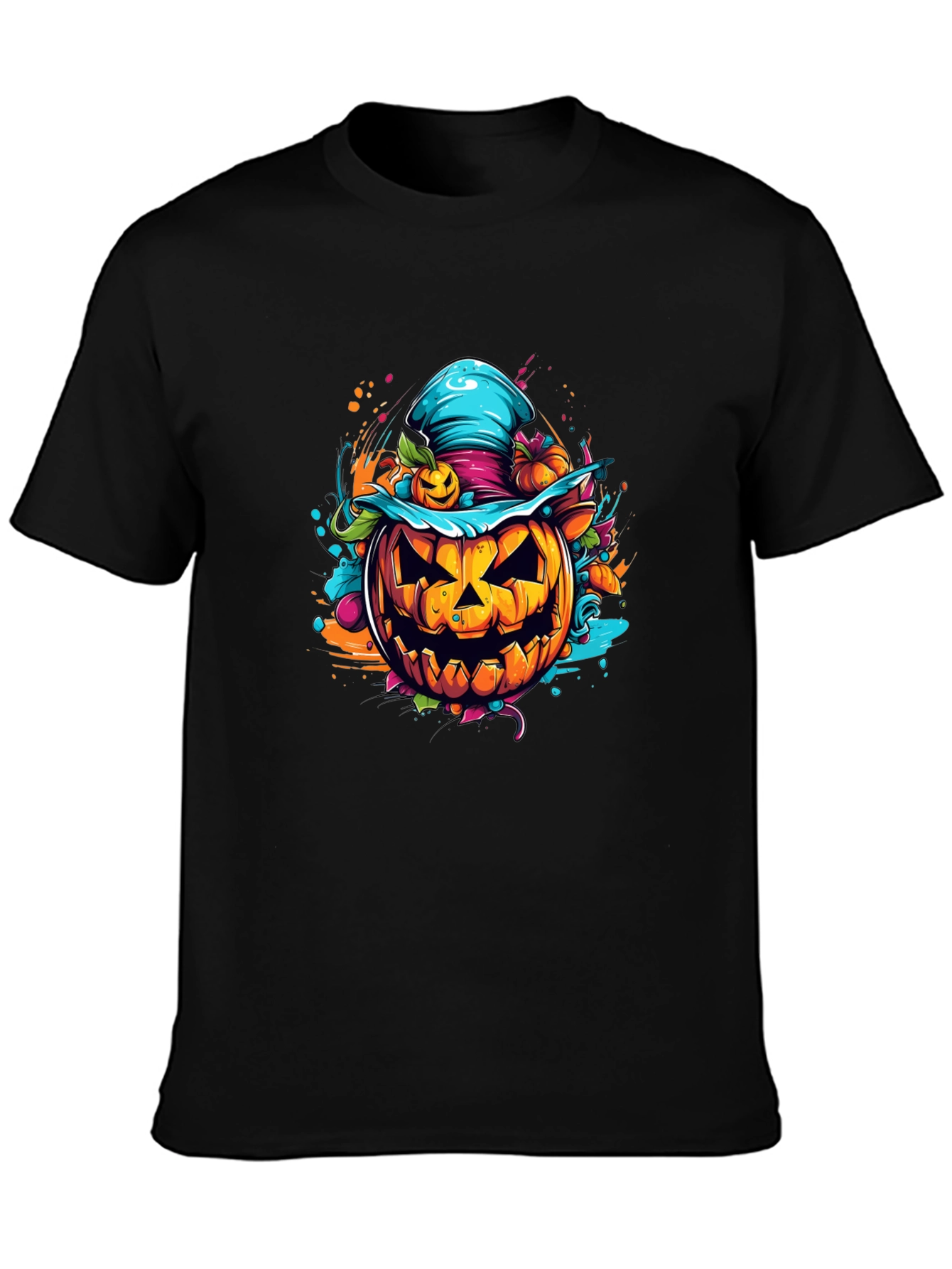 Halloween Pumpkin T-Shirt - Spooky Festive Tee