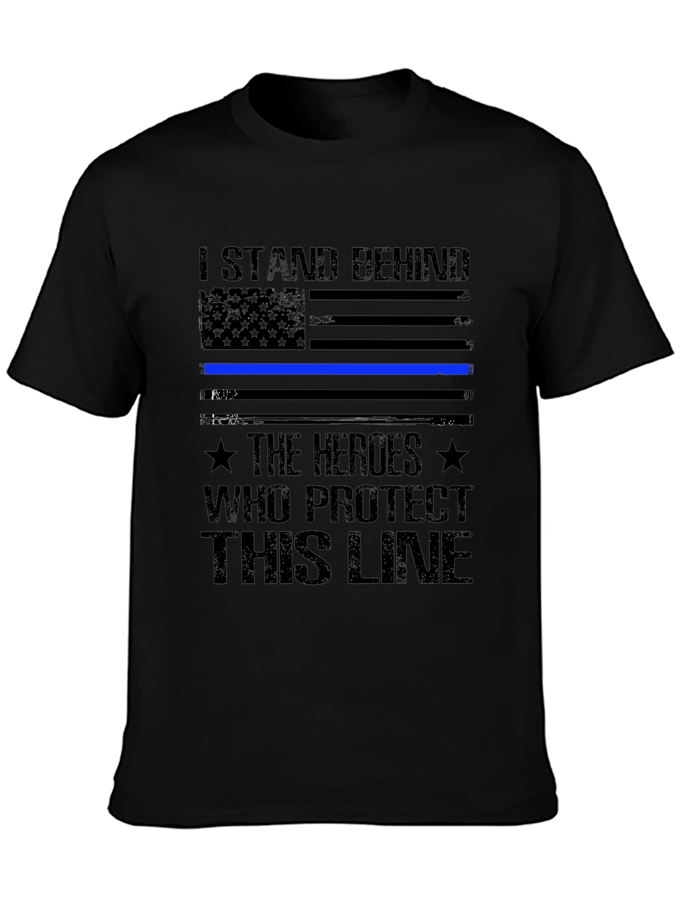 I Stand Behind The Heroes T-Shirt