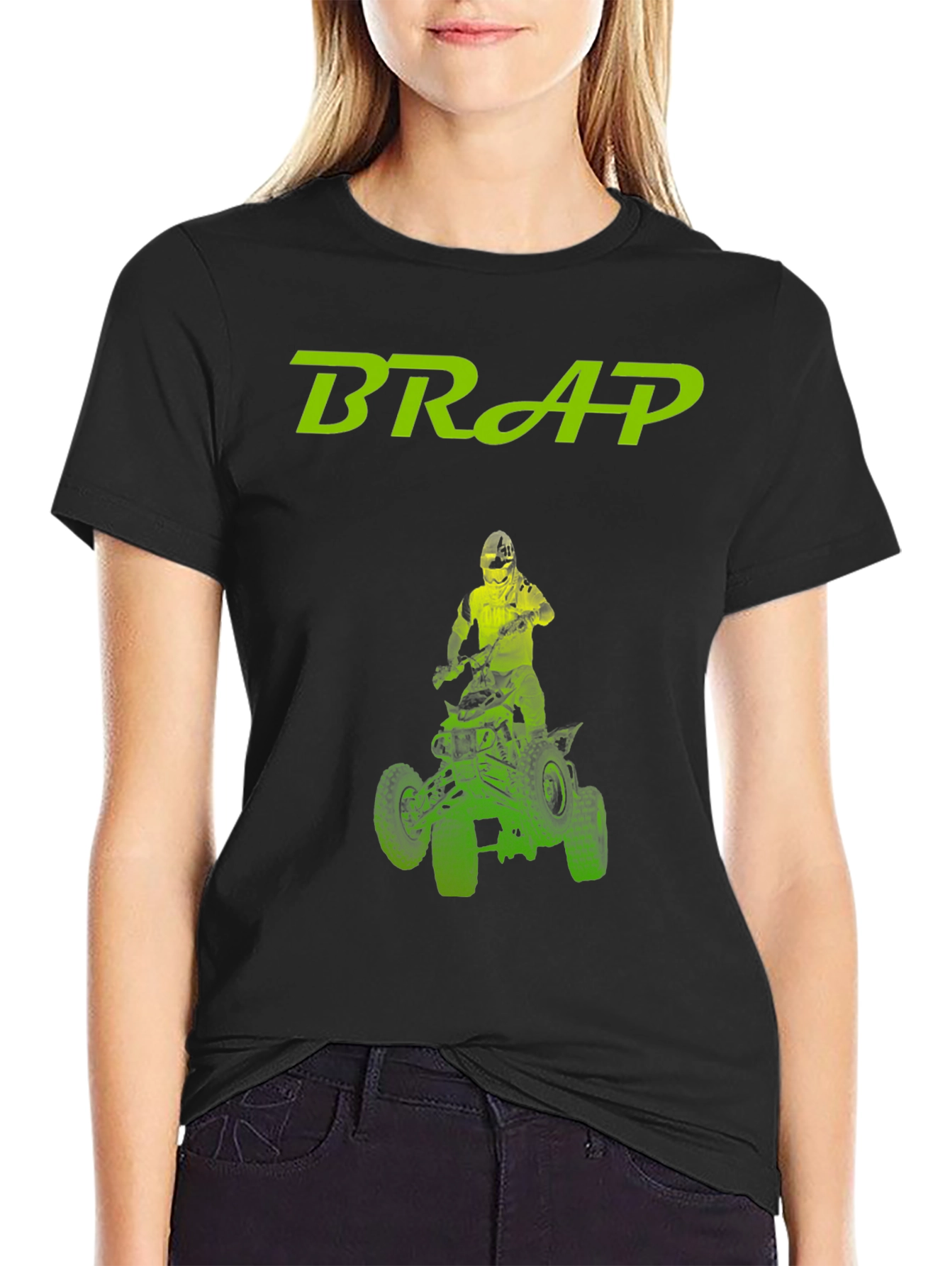 BRAP ATV Rider Graphic Tee