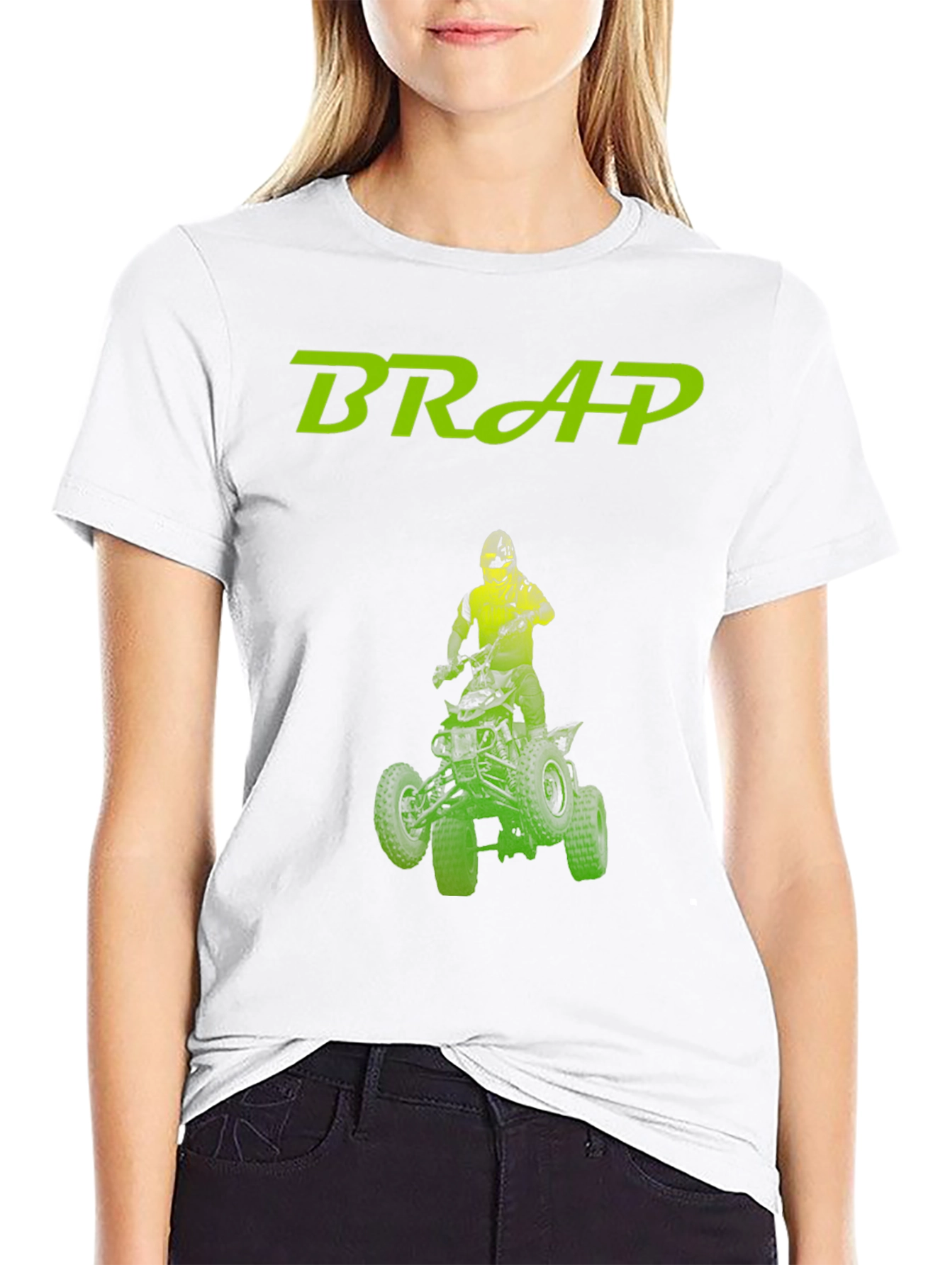 BRAP ATV Rider Graphic Tee