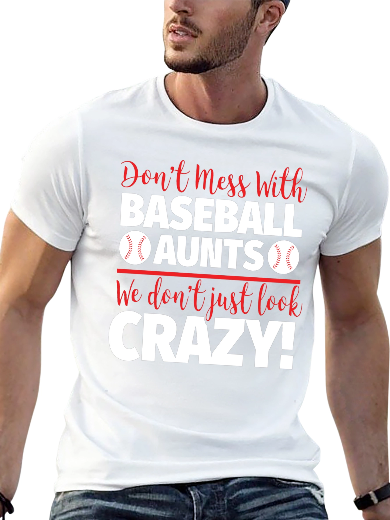 Baseball Aunts T-Shirt: Dont Mess With Us!