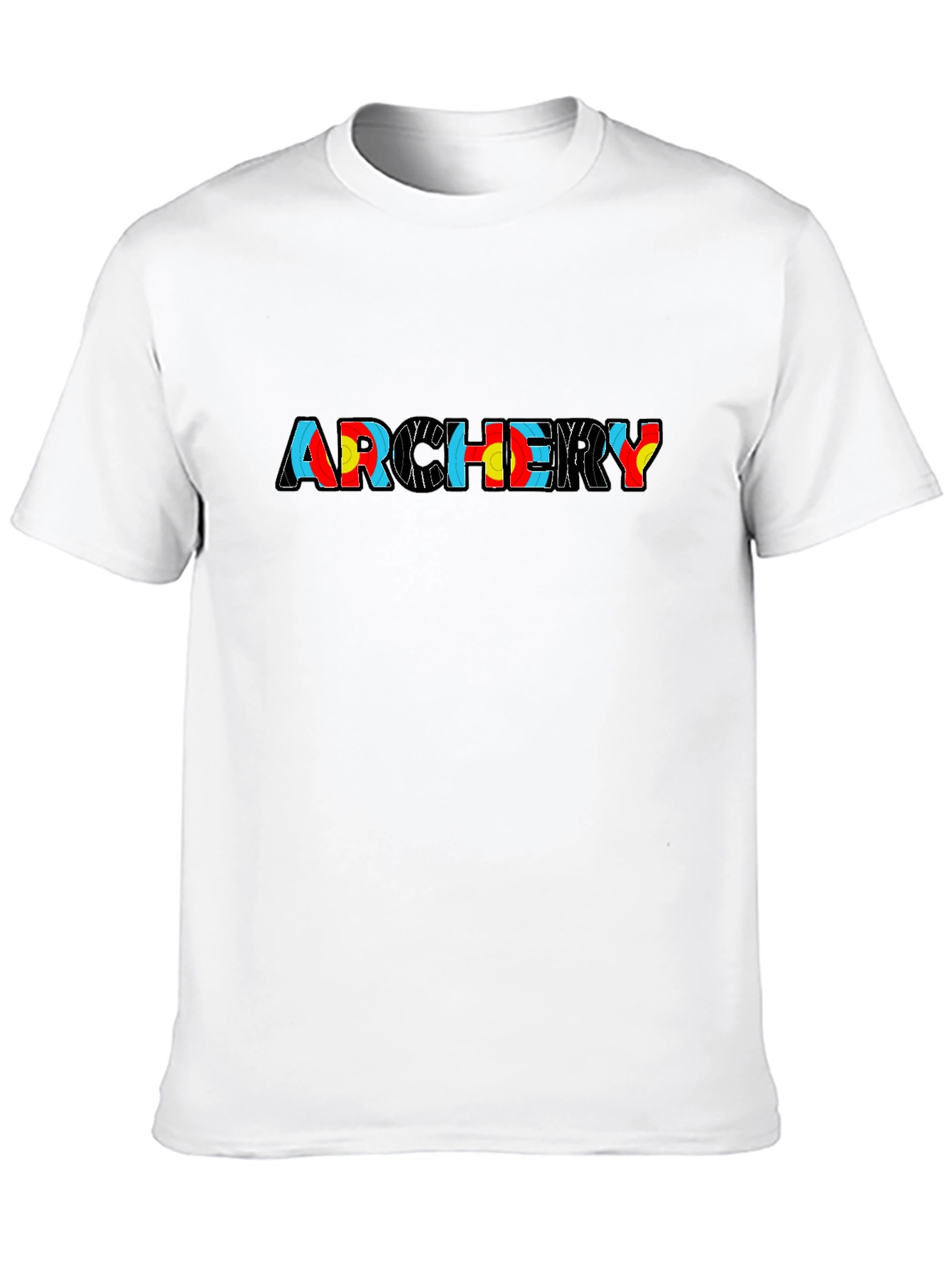 Archery Graphic Tee - Stylish Archery Target Design Shirt