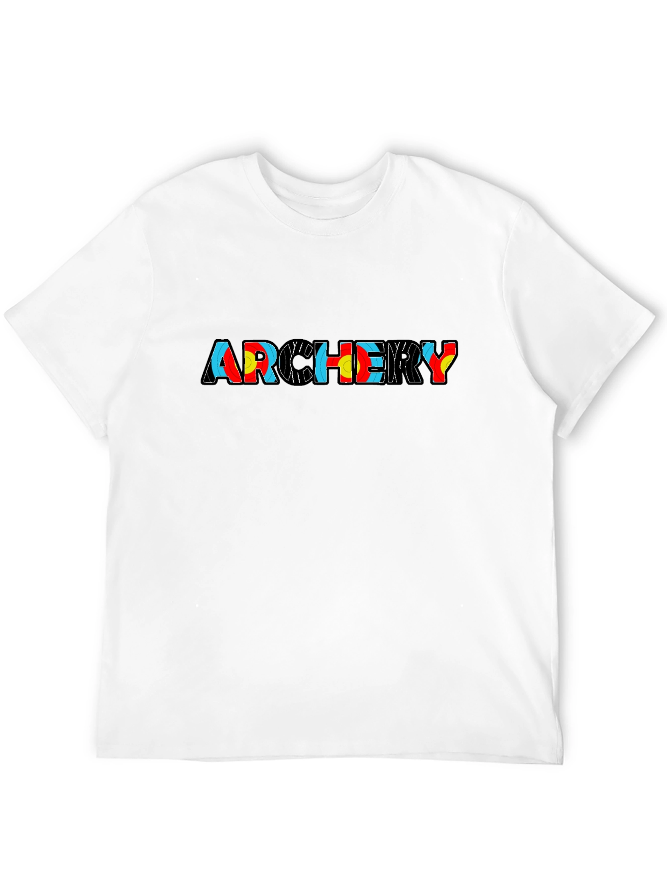 Archery Graphic Tee - Stylish Archery Target Design Shirt