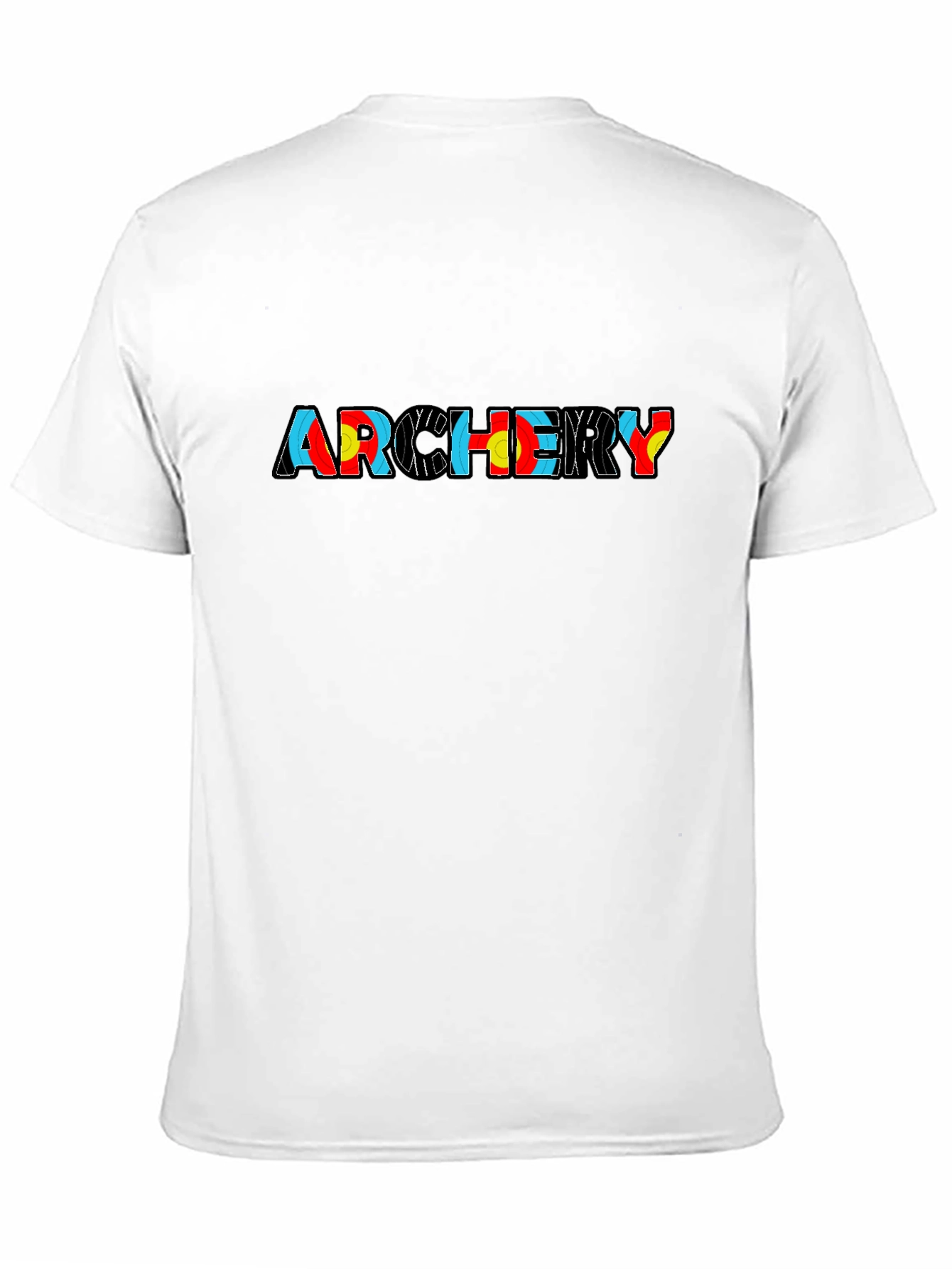 Archery Graphic Tee - Stylish Archery Target Design Shirt