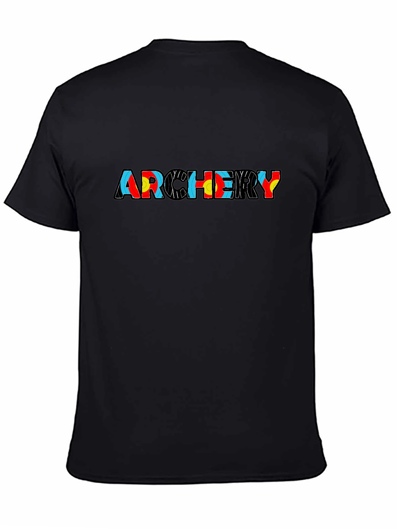 Archery Graphic Tee - Stylish Archery Target Design Shirt
