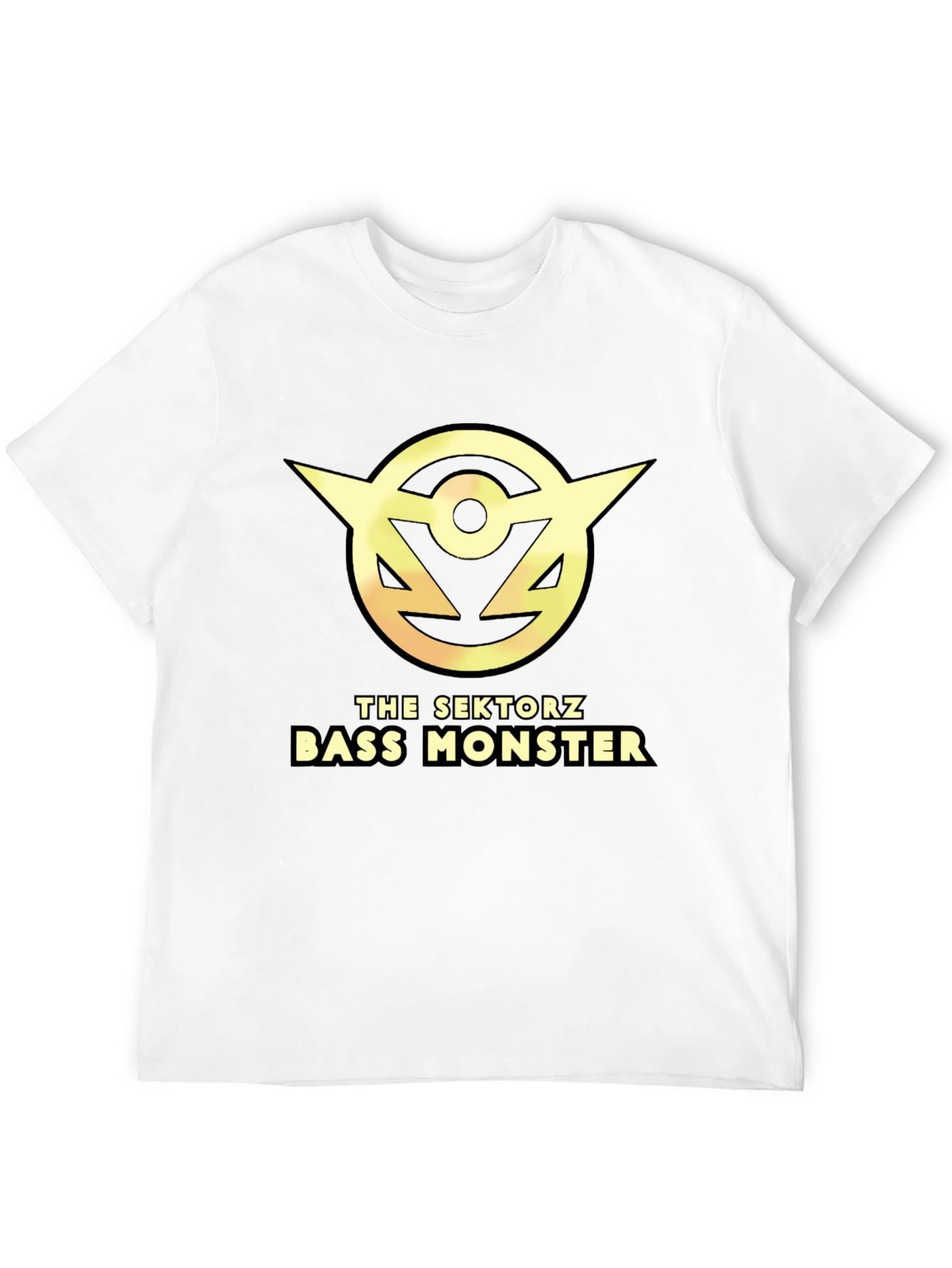 The Sektorz Bass Monster Black Graphic Tee