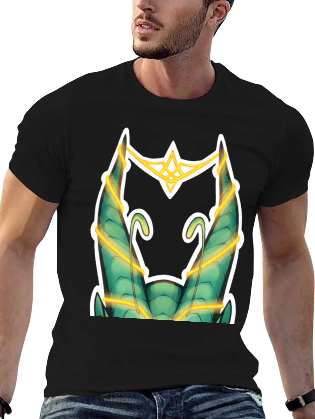 Graphic Tee: Enchanted Horned Crown Design