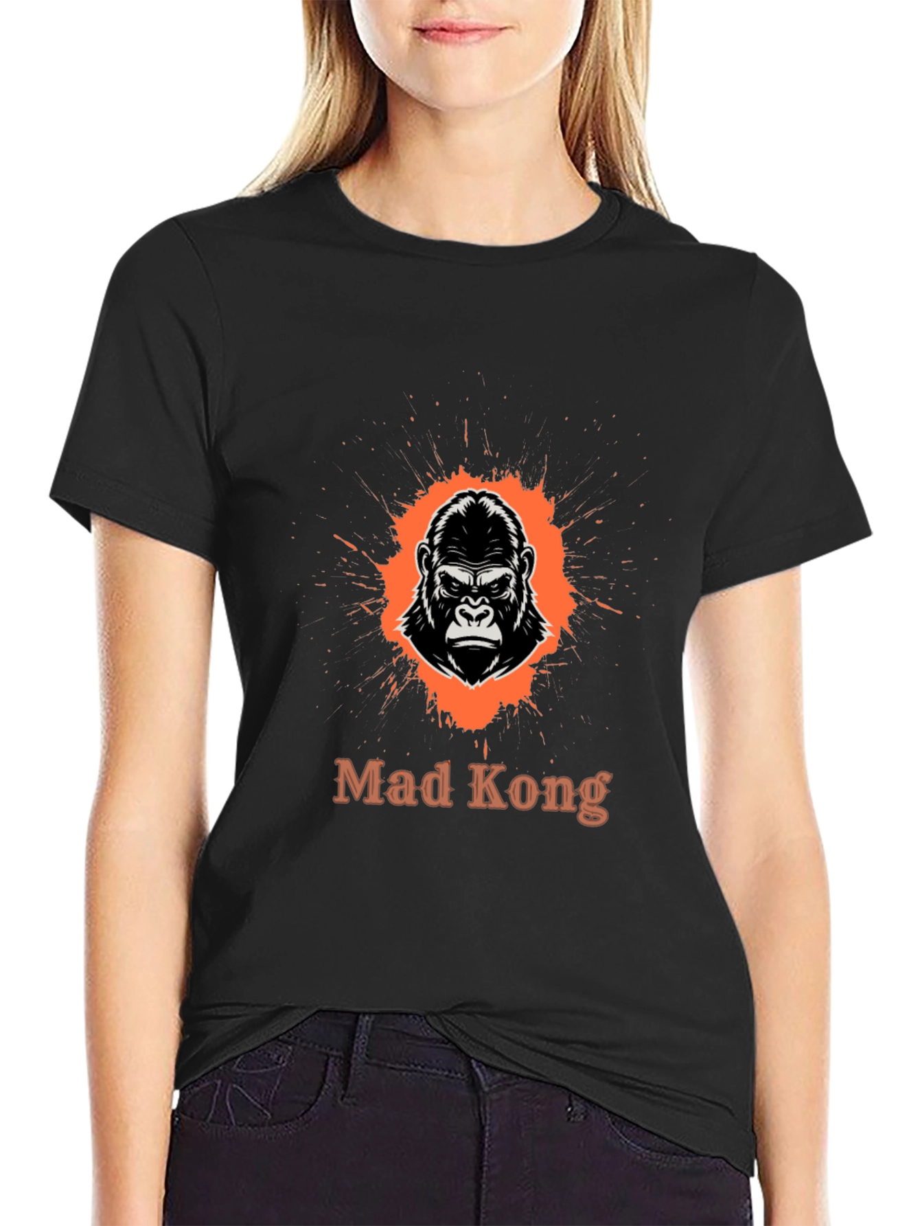 Mad Kong Graphic Tee - Bold Gorilla Design