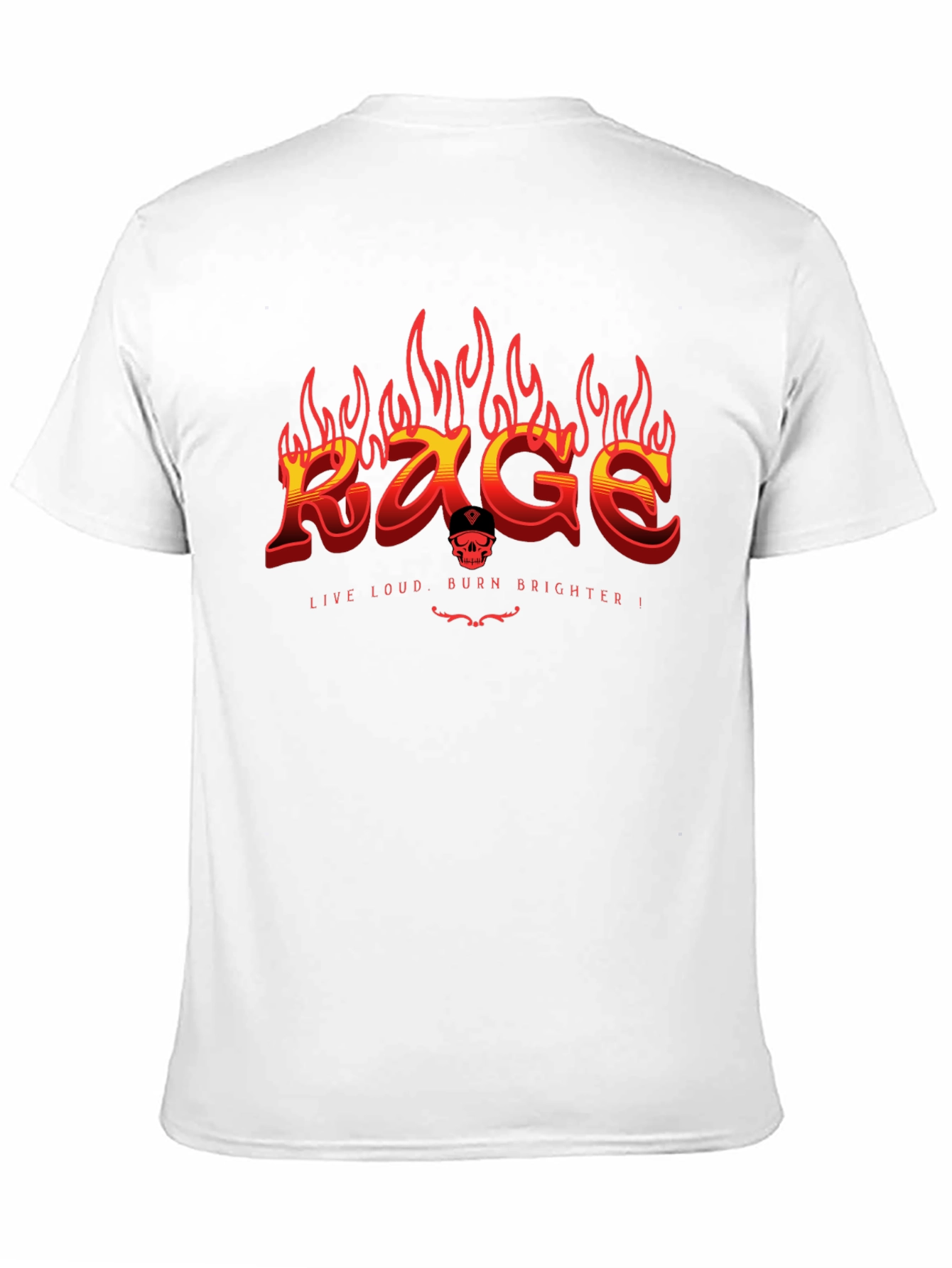 Rage Live Loud Graphic T-Shirt