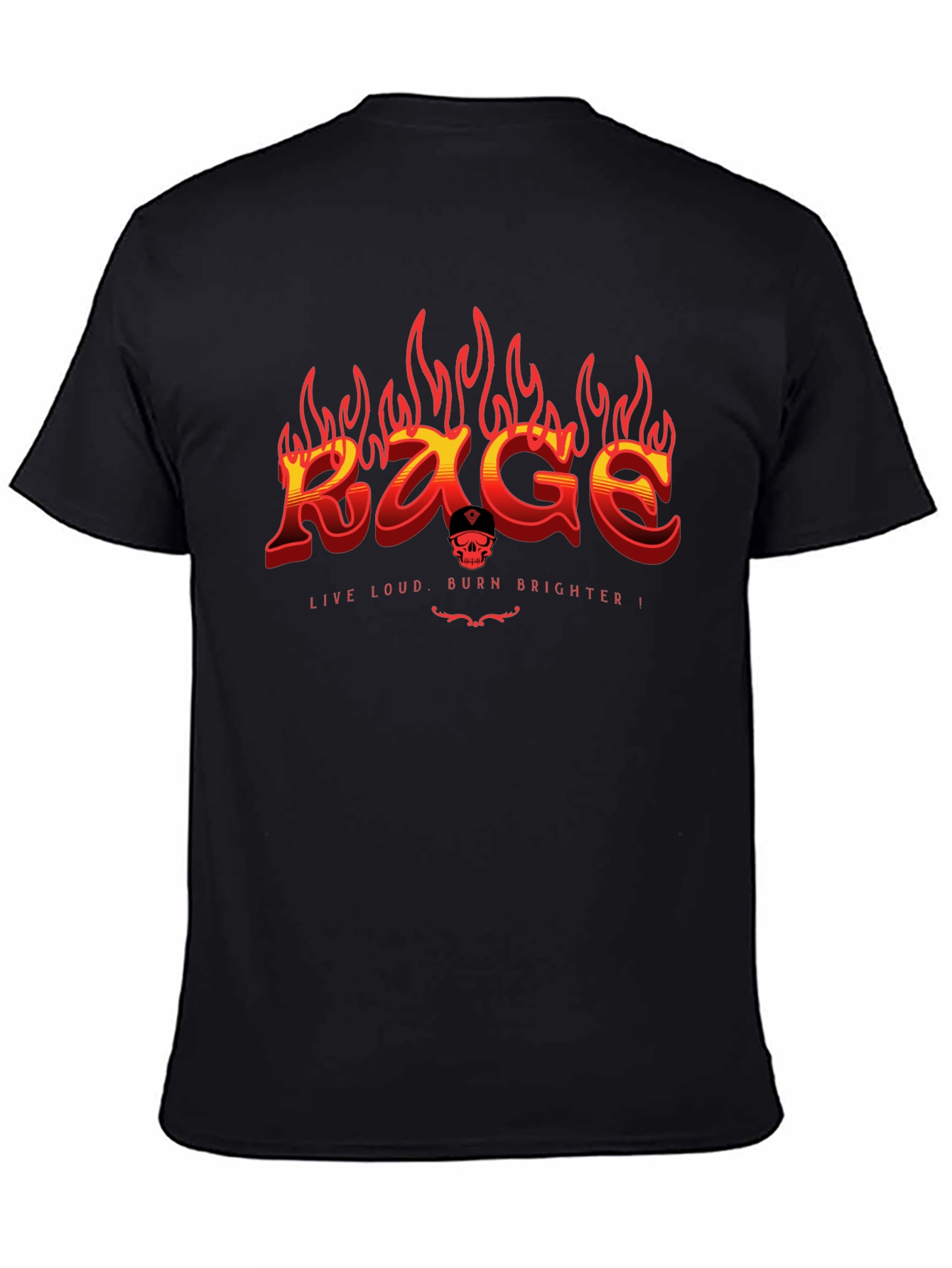 Rage Live Loud Graphic T-Shirt