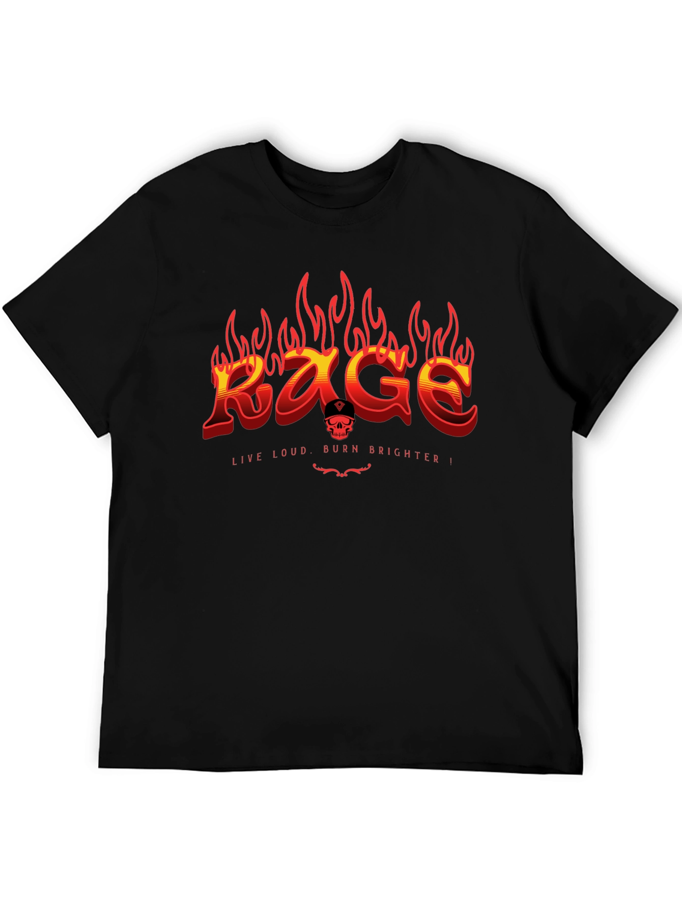 Rage Live Loud Graphic T-Shirt