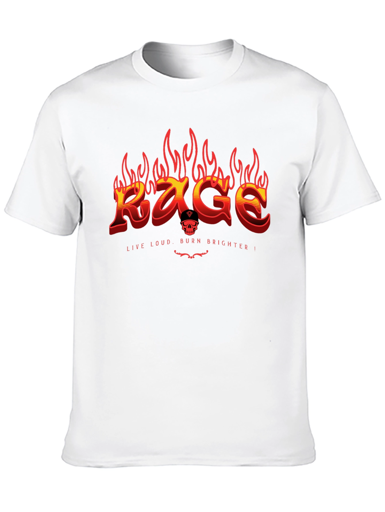 Rage Live Loud Graphic T-Shirt