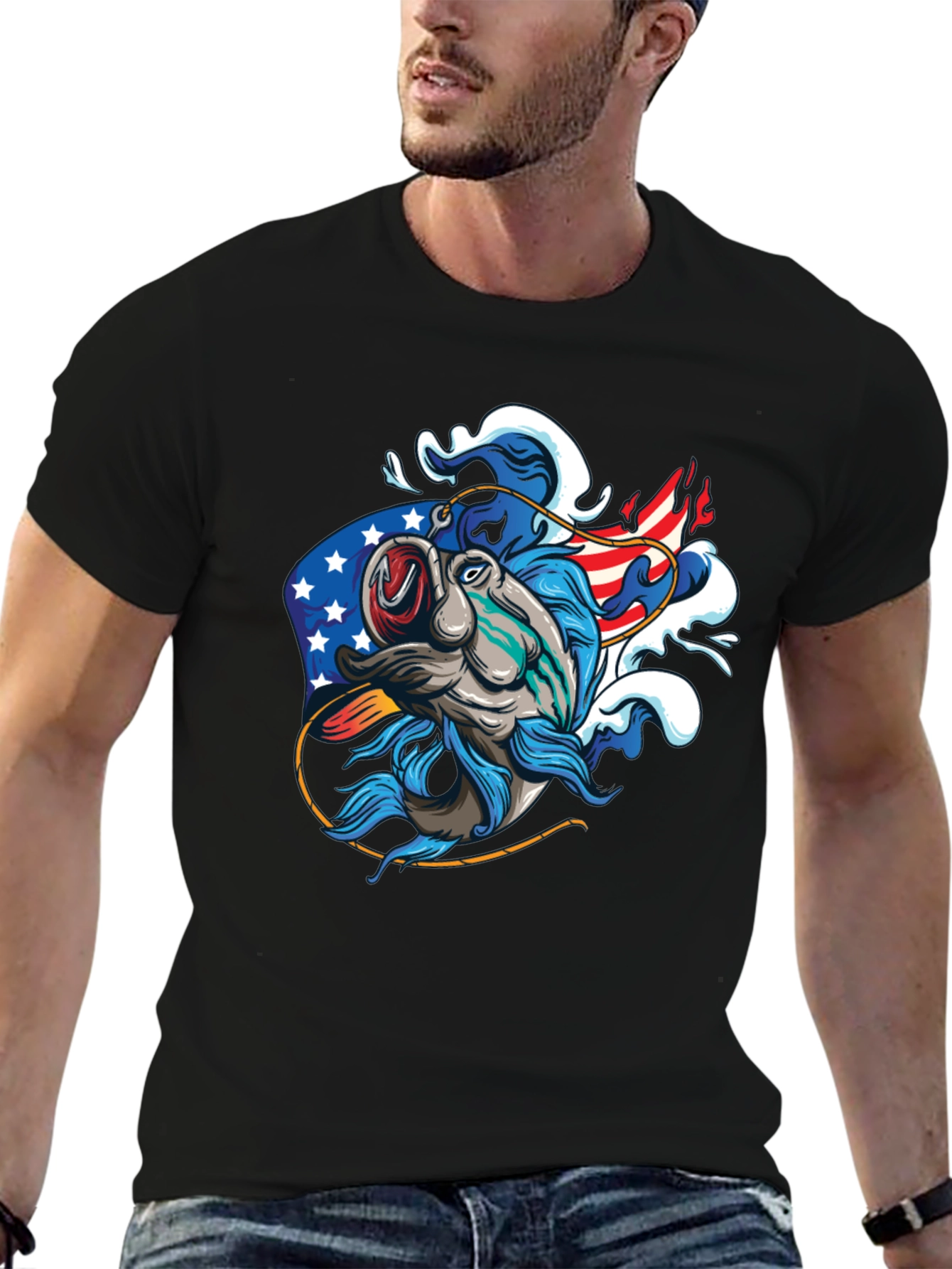 American Angler Graphic Tee