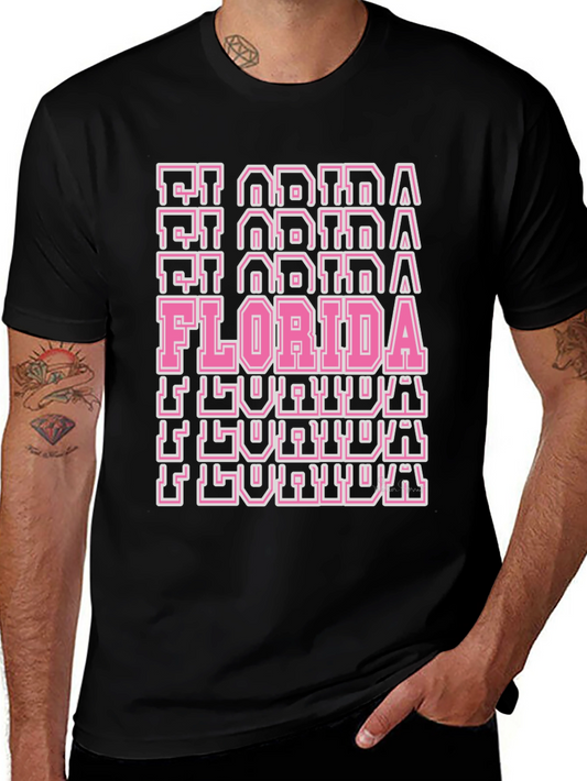 Florida Retro Graphic Print Tee
