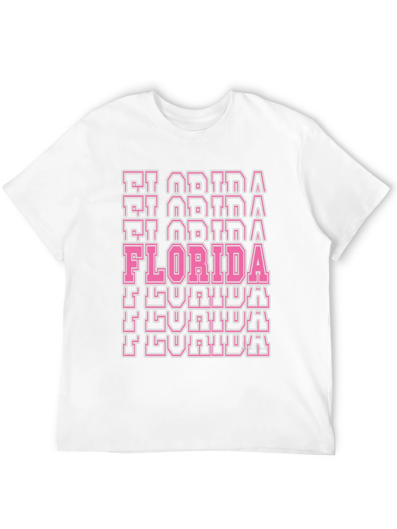 Florida Retro Graphic Print Tee
