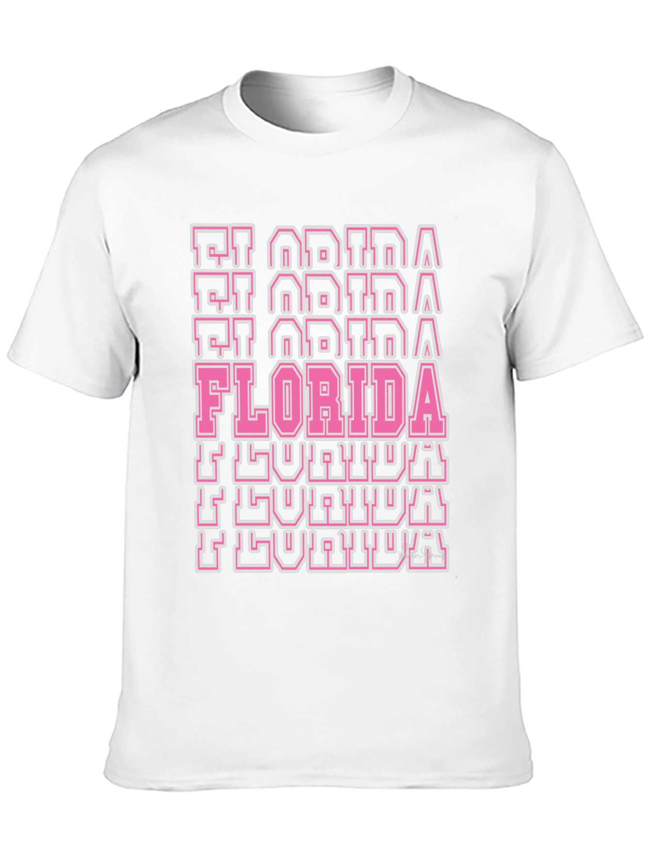 Florida Retro Graphic Print Tee