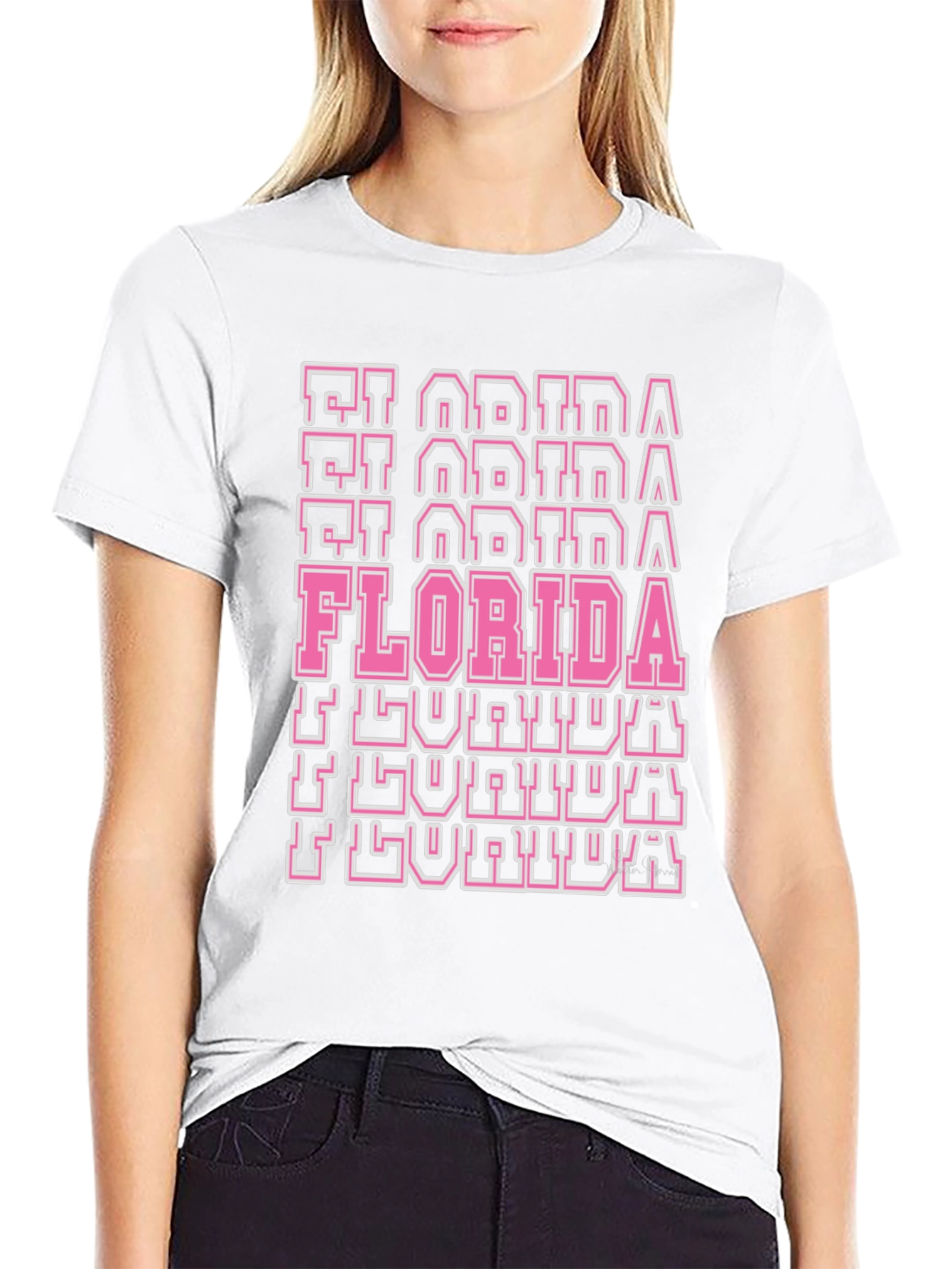 Florida Retro Graphic Print Tee