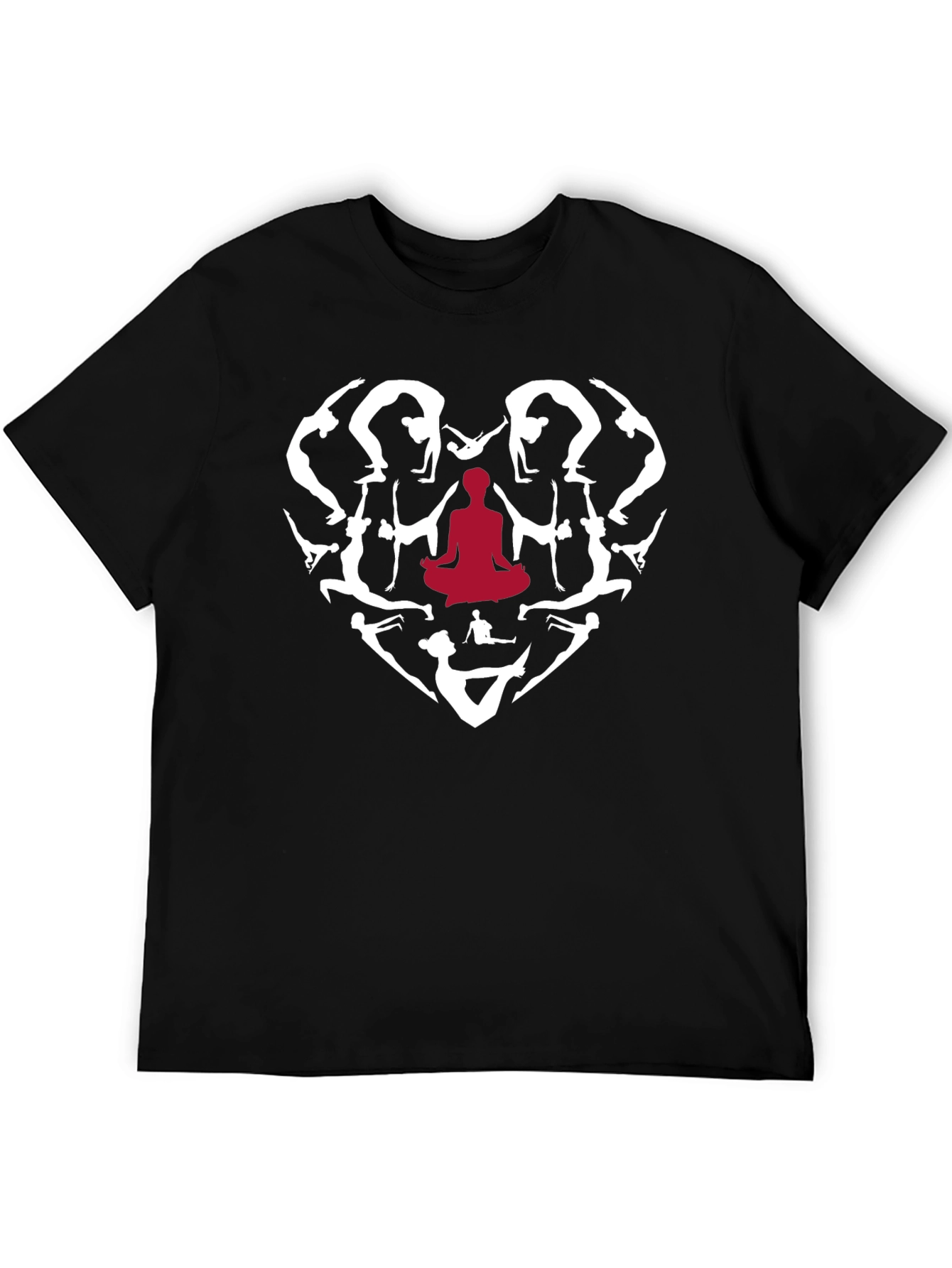 Yoga Heart T-Shirt - Meditate in Style