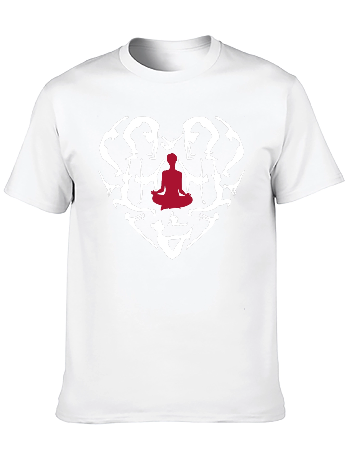 Yoga Heart T-Shirt - Meditate in Style