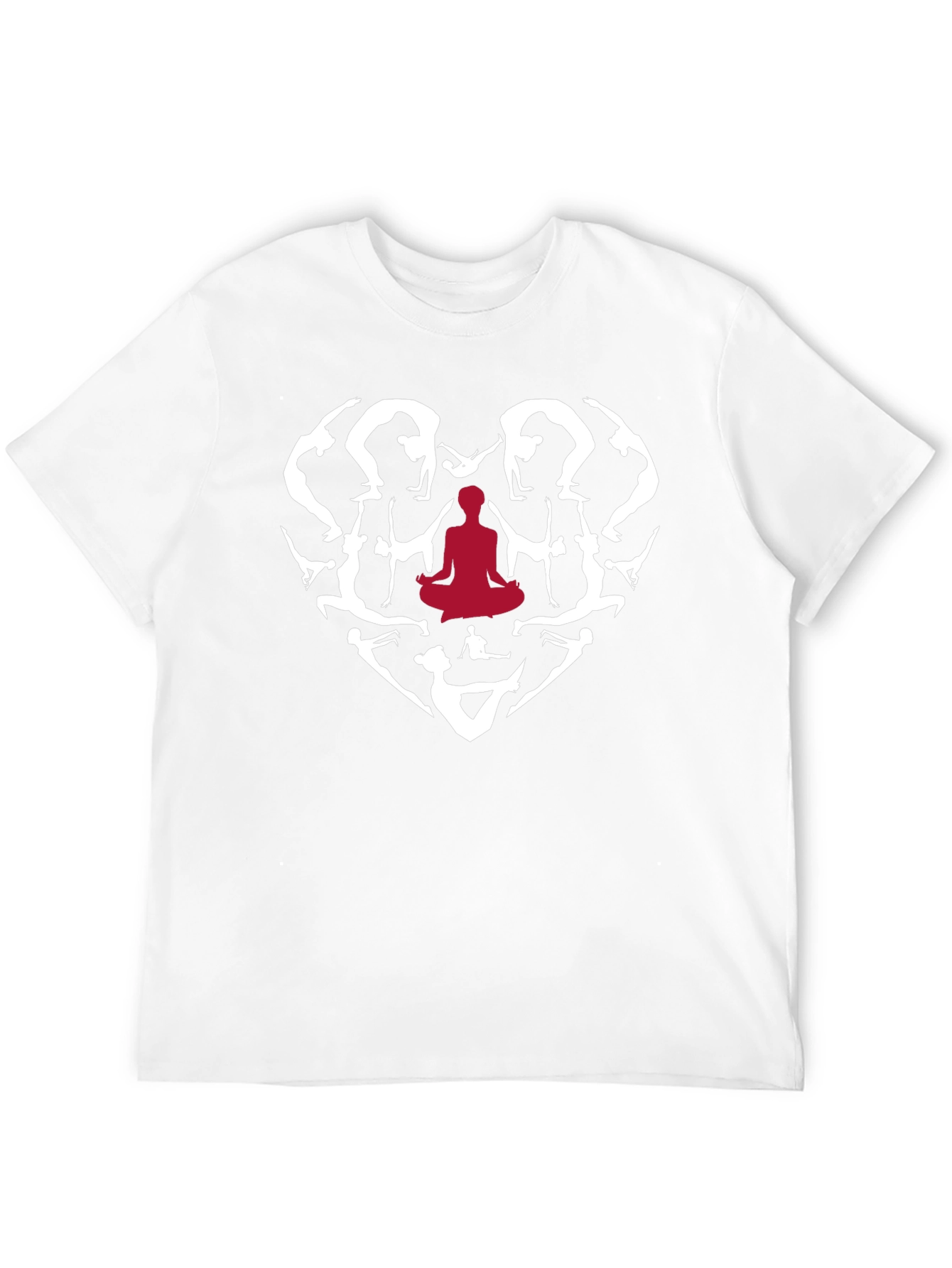 Yoga Heart T-Shirt - Meditate in Style