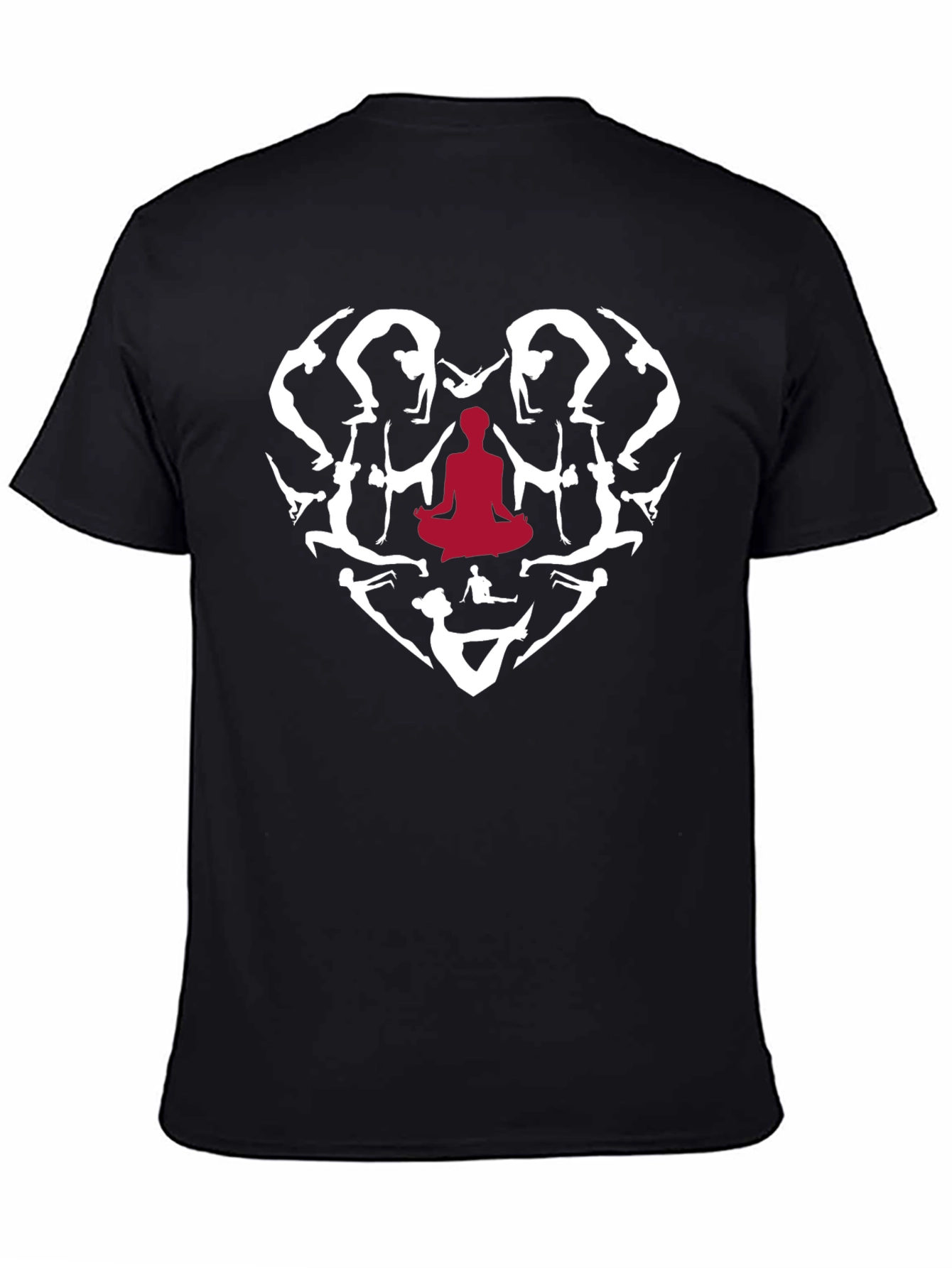 Yoga Heart T-Shirt - Meditate in Style