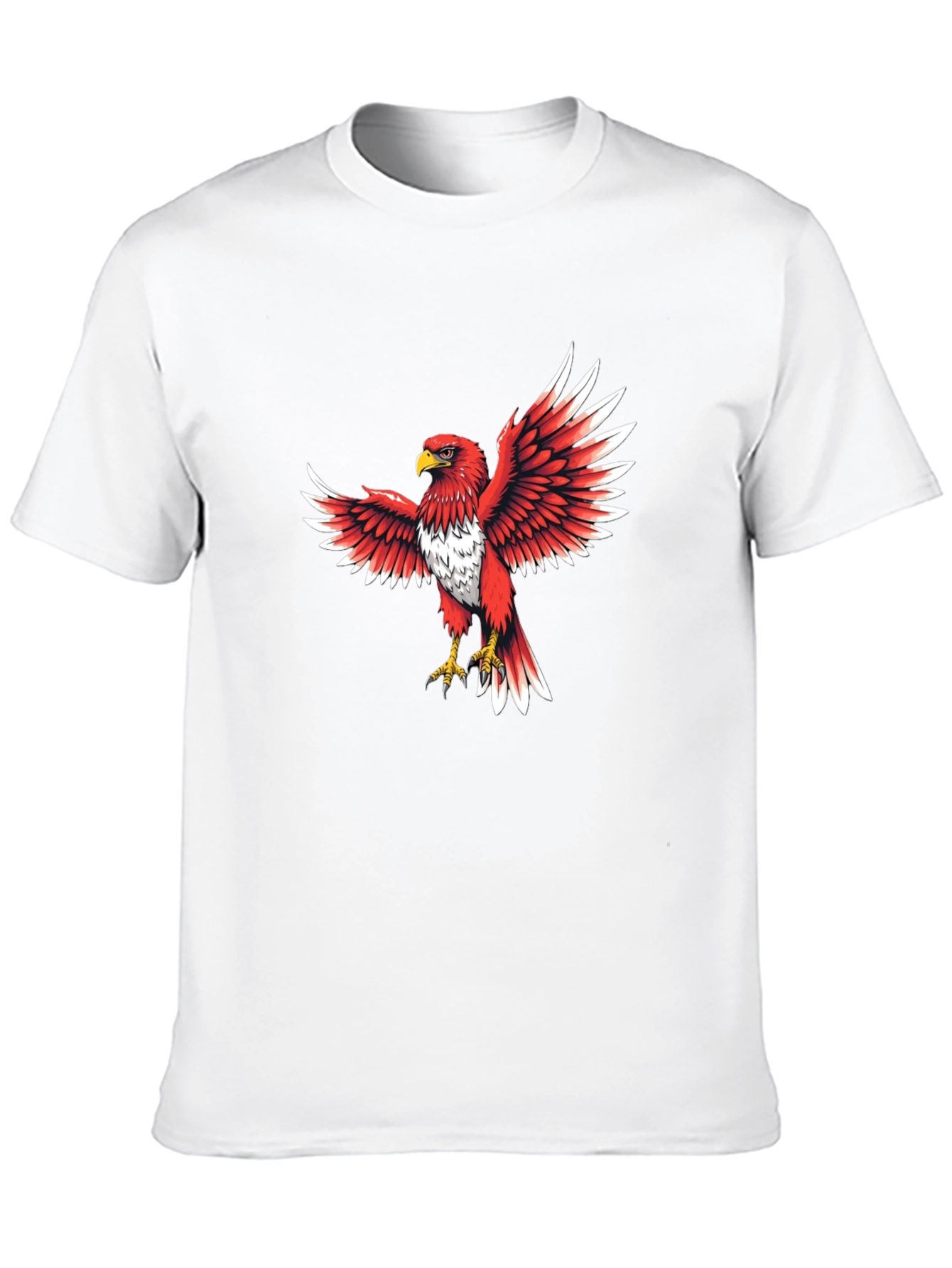 Red Eagle Graphic T-Shirt - Bold & Stylish