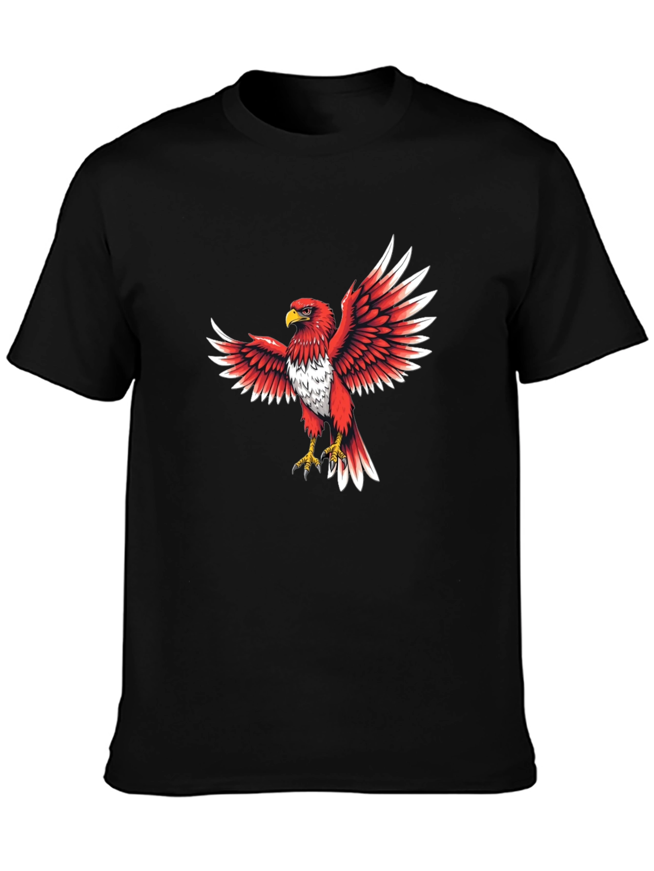 Red Eagle Graphic T-Shirt - Bold & Stylish