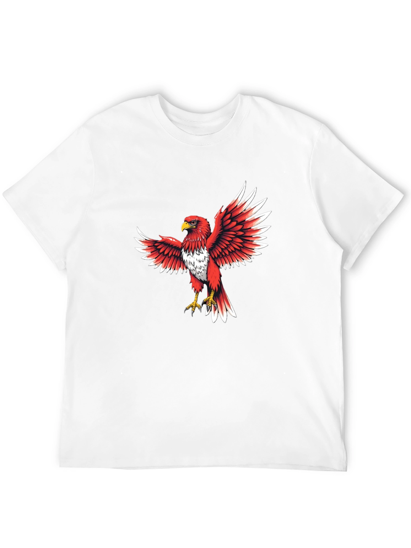 Red Eagle Graphic T-Shirt - Bold & Stylish