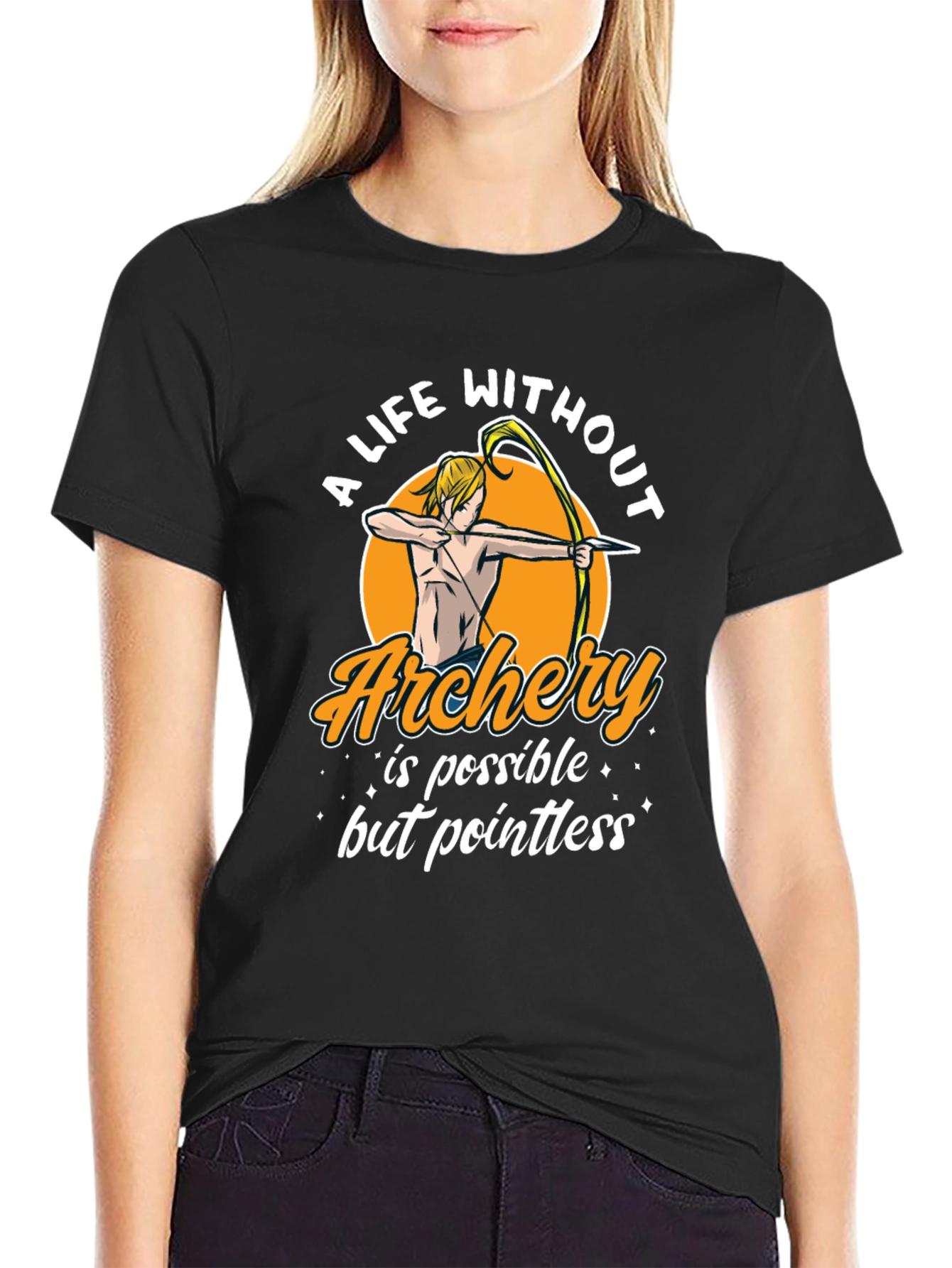Archery T-Shirt: A Life Without Archery is Pointless