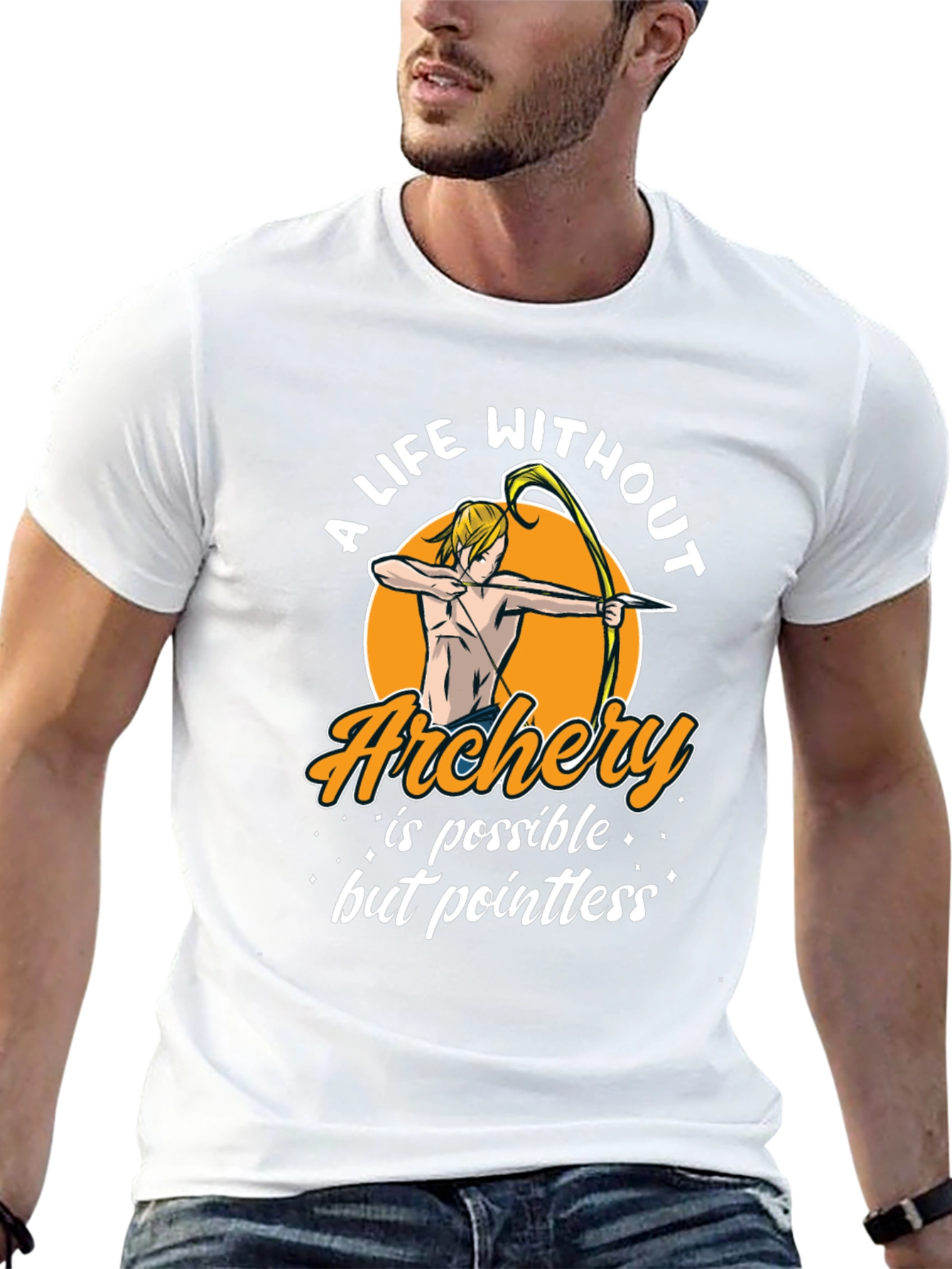 Archery T-Shirt: A Life Without Archery is Pointless