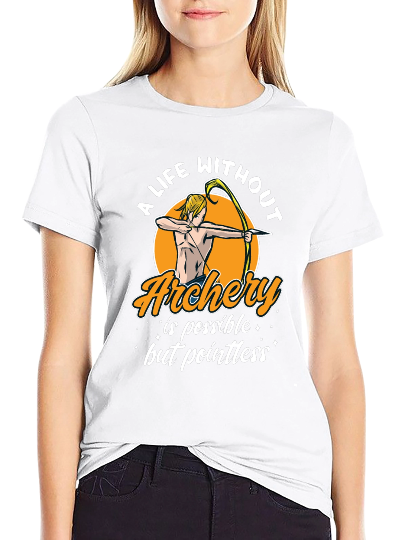 Archery T-Shirt: A Life Without Archery is Pointless