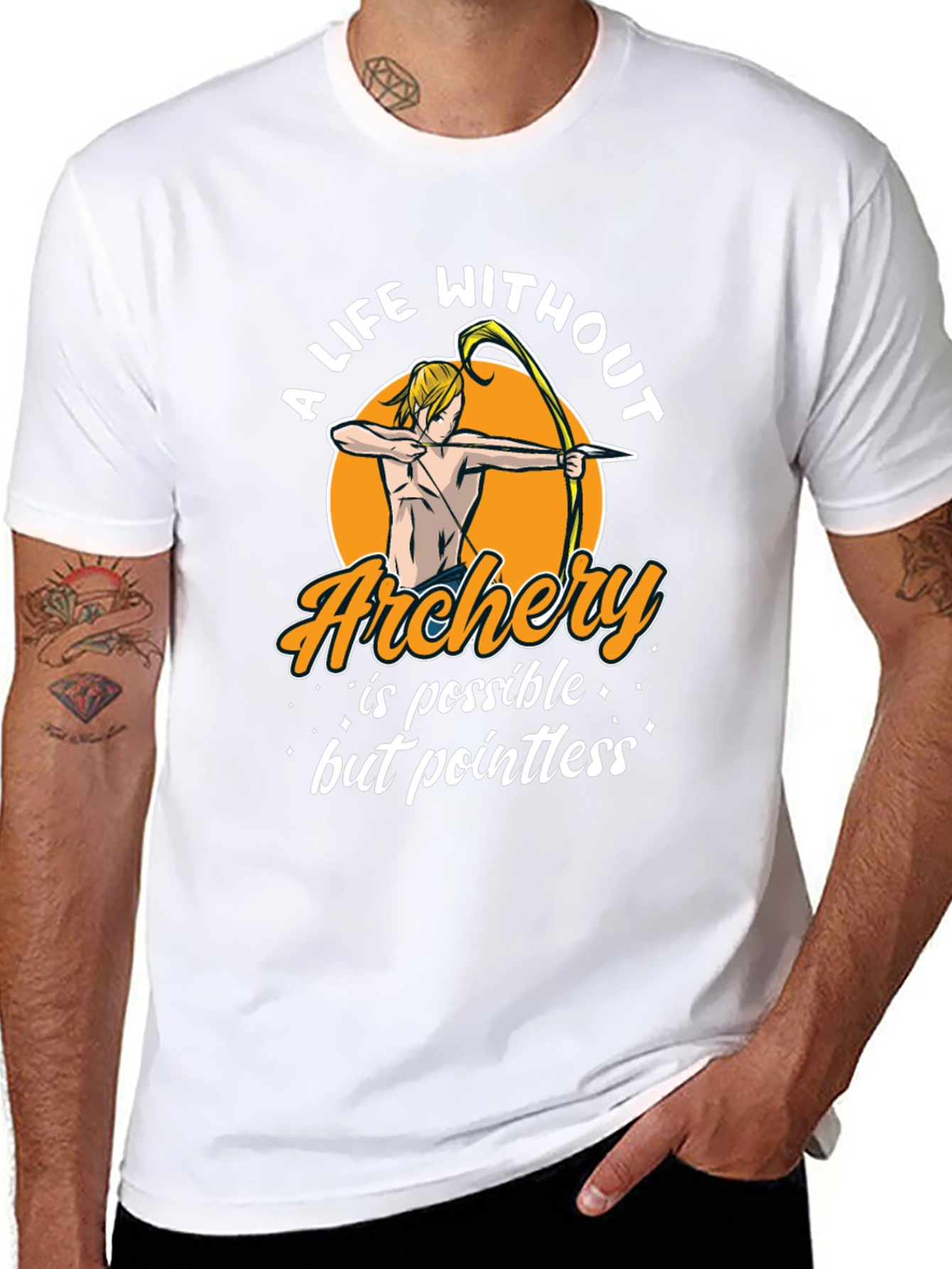 Archery T-Shirt: A Life Without Archery is Pointless