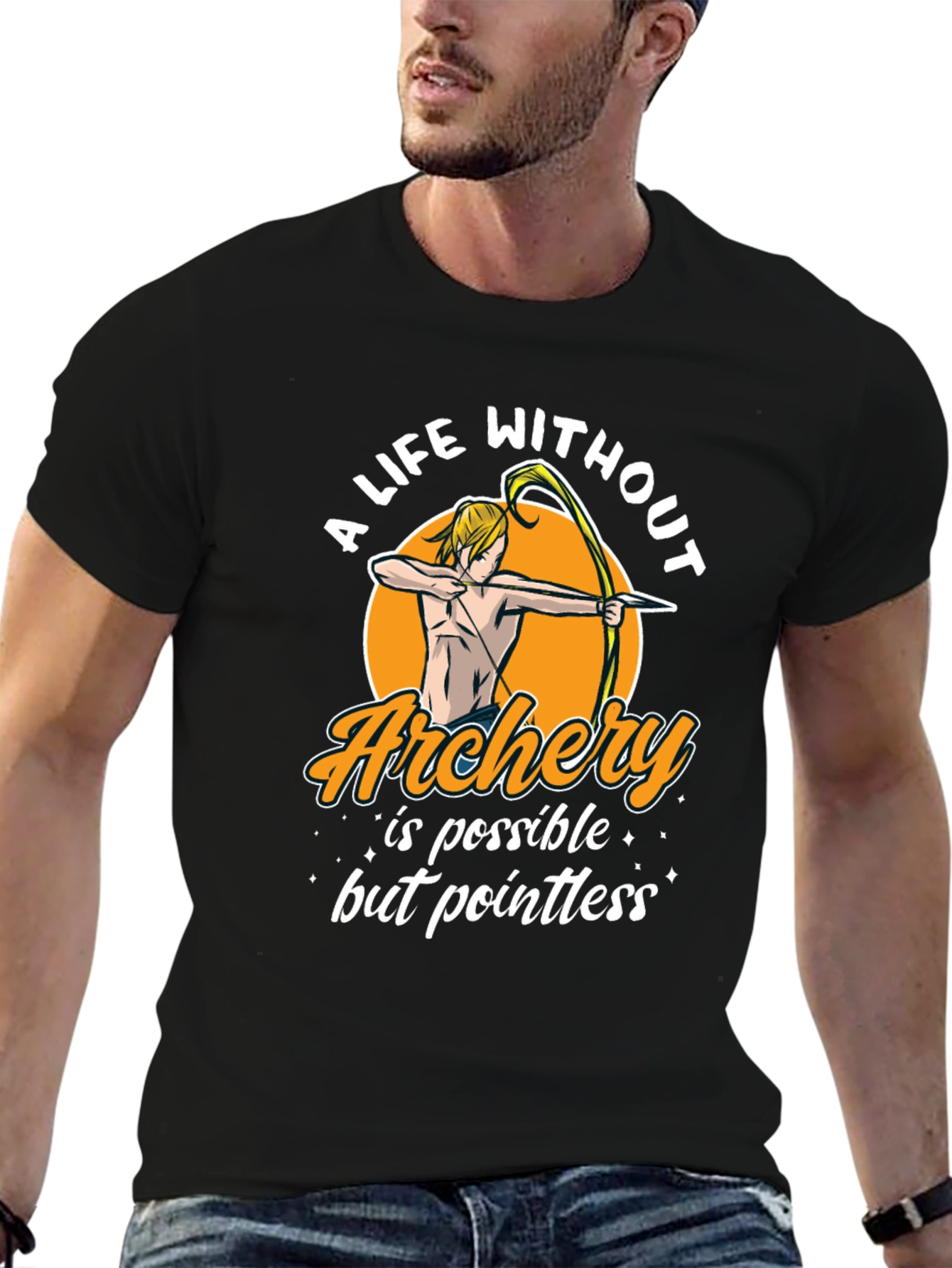 Archery T-Shirt: A Life Without Archery is Pointless