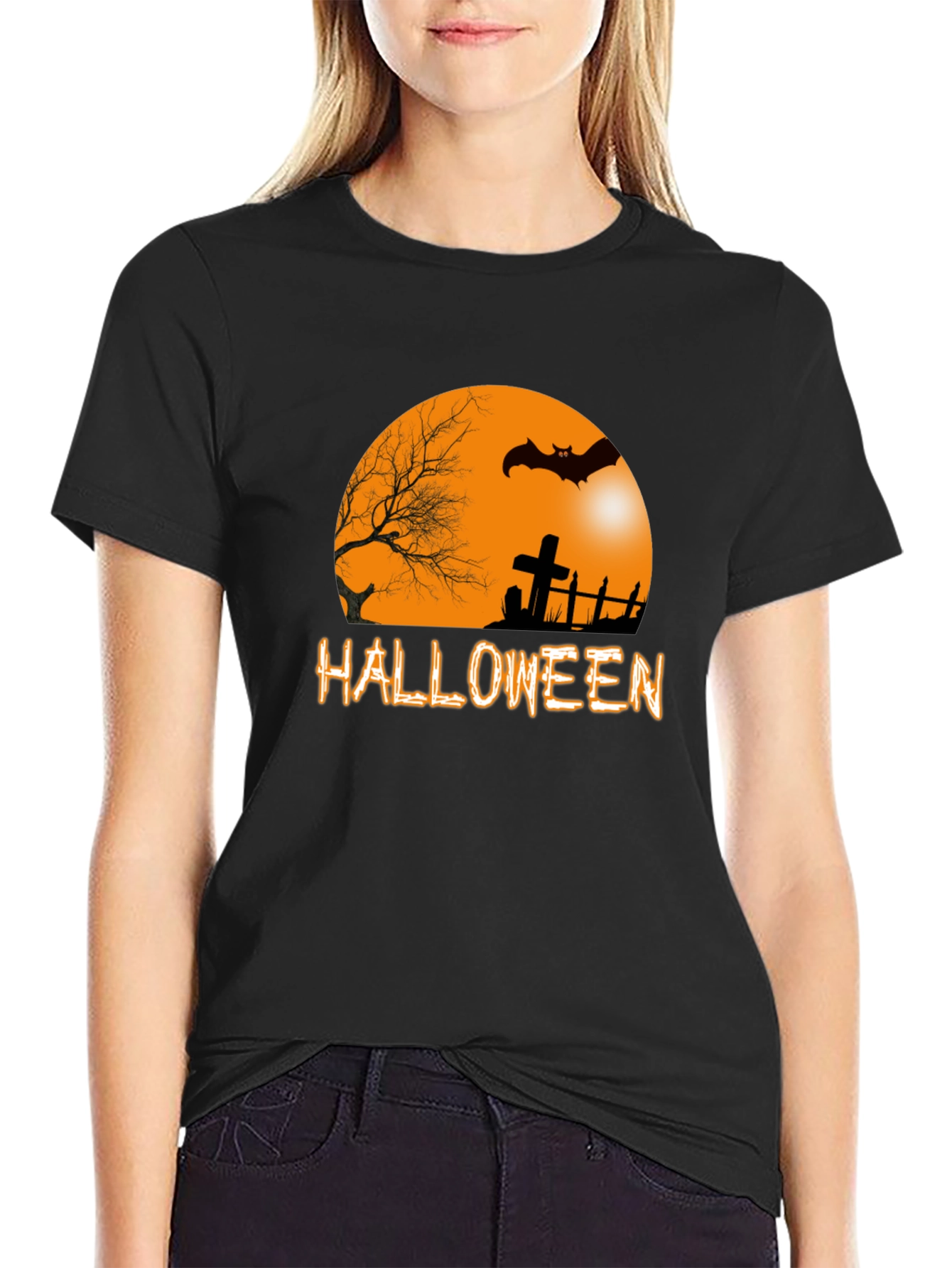 Halloween Graphic T-Shirt - Spooky Season Tee