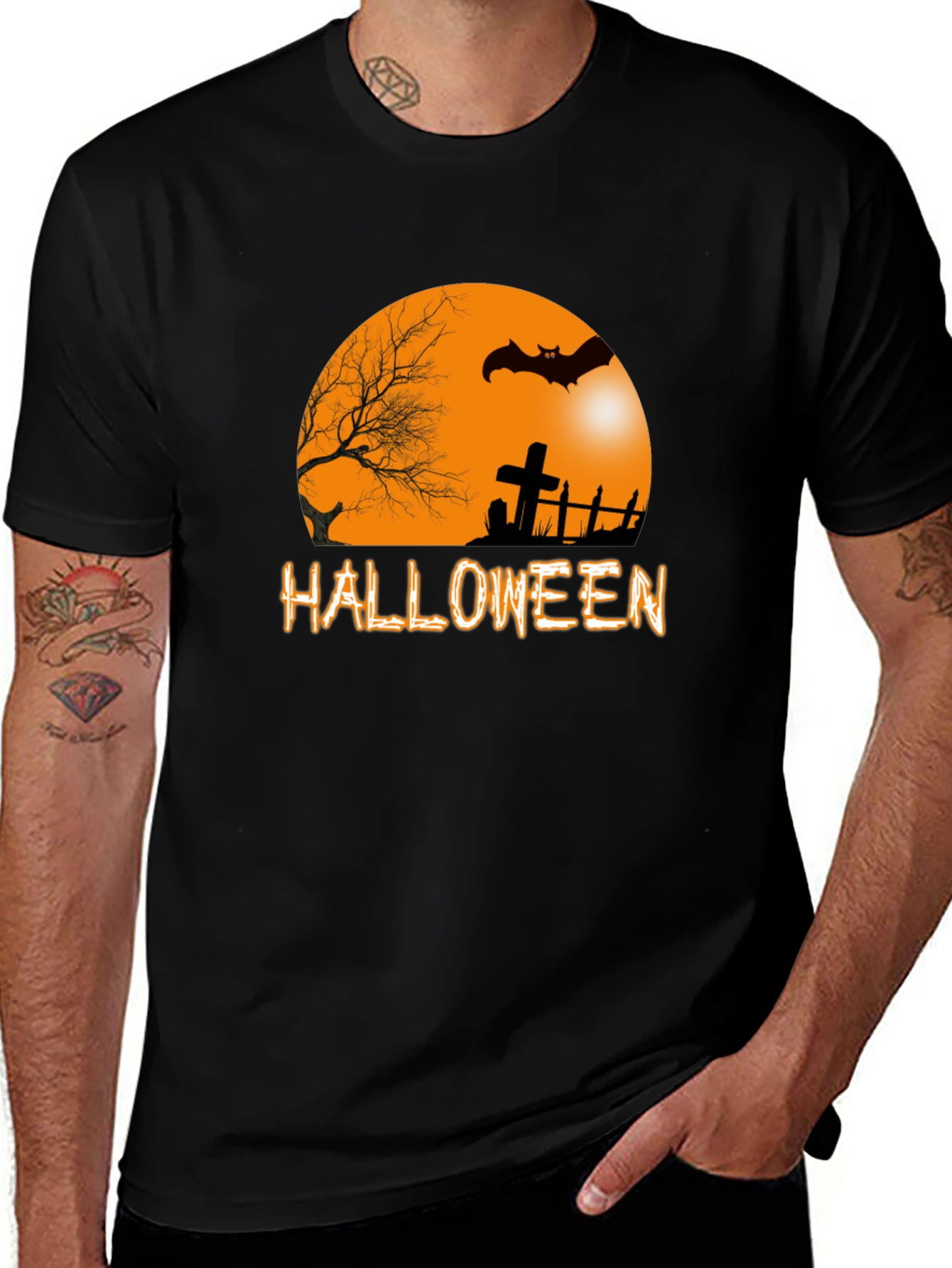 Halloween Graphic T-Shirt - Spooky Season Tee