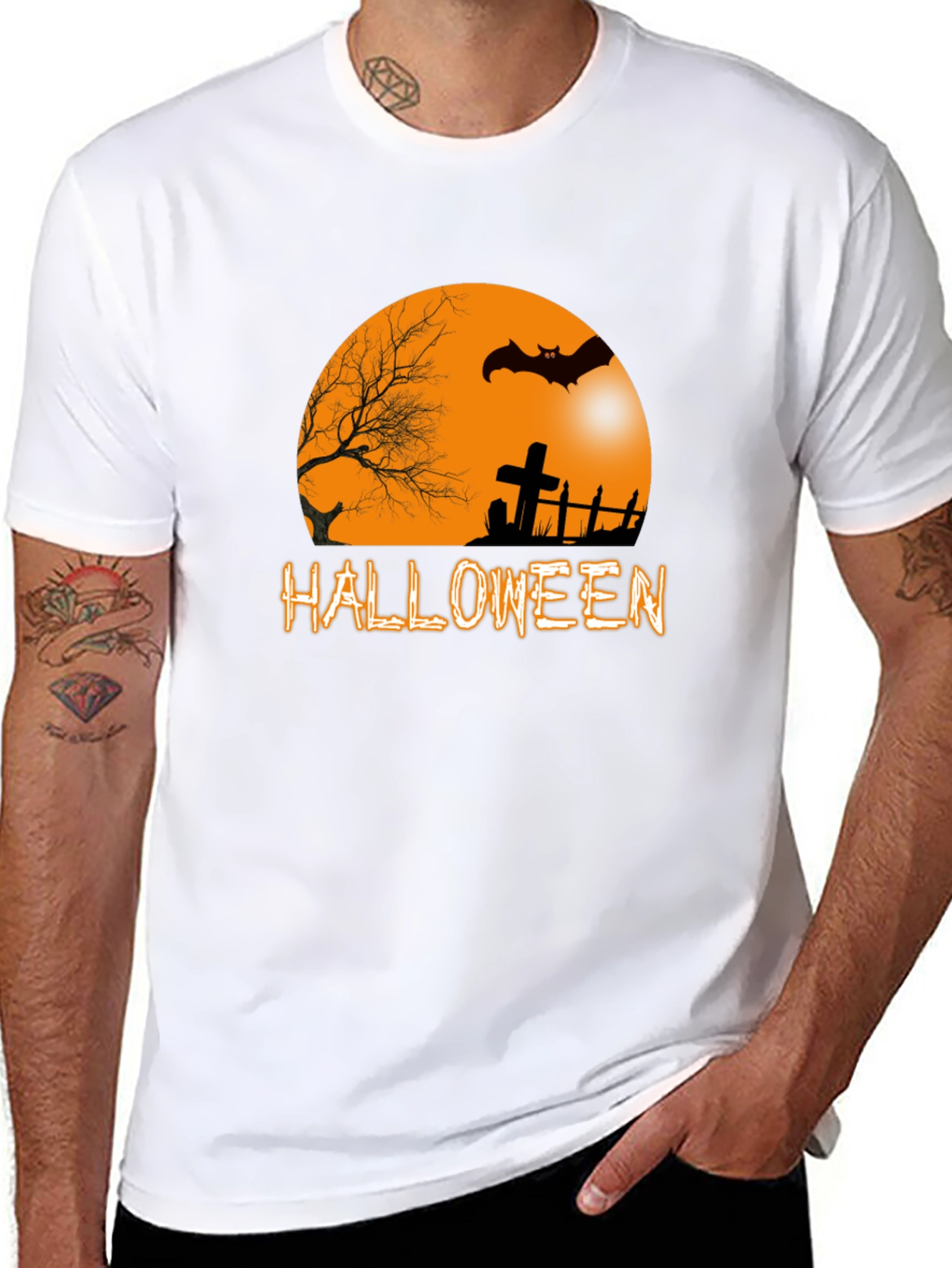 Halloween Graphic T-Shirt - Spooky Season Tee