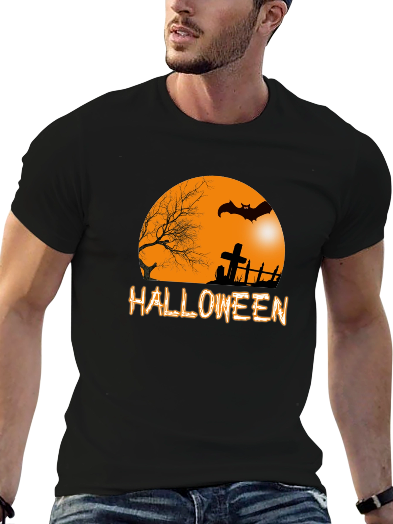 Halloween Graphic T-Shirt - Spooky Season Tee